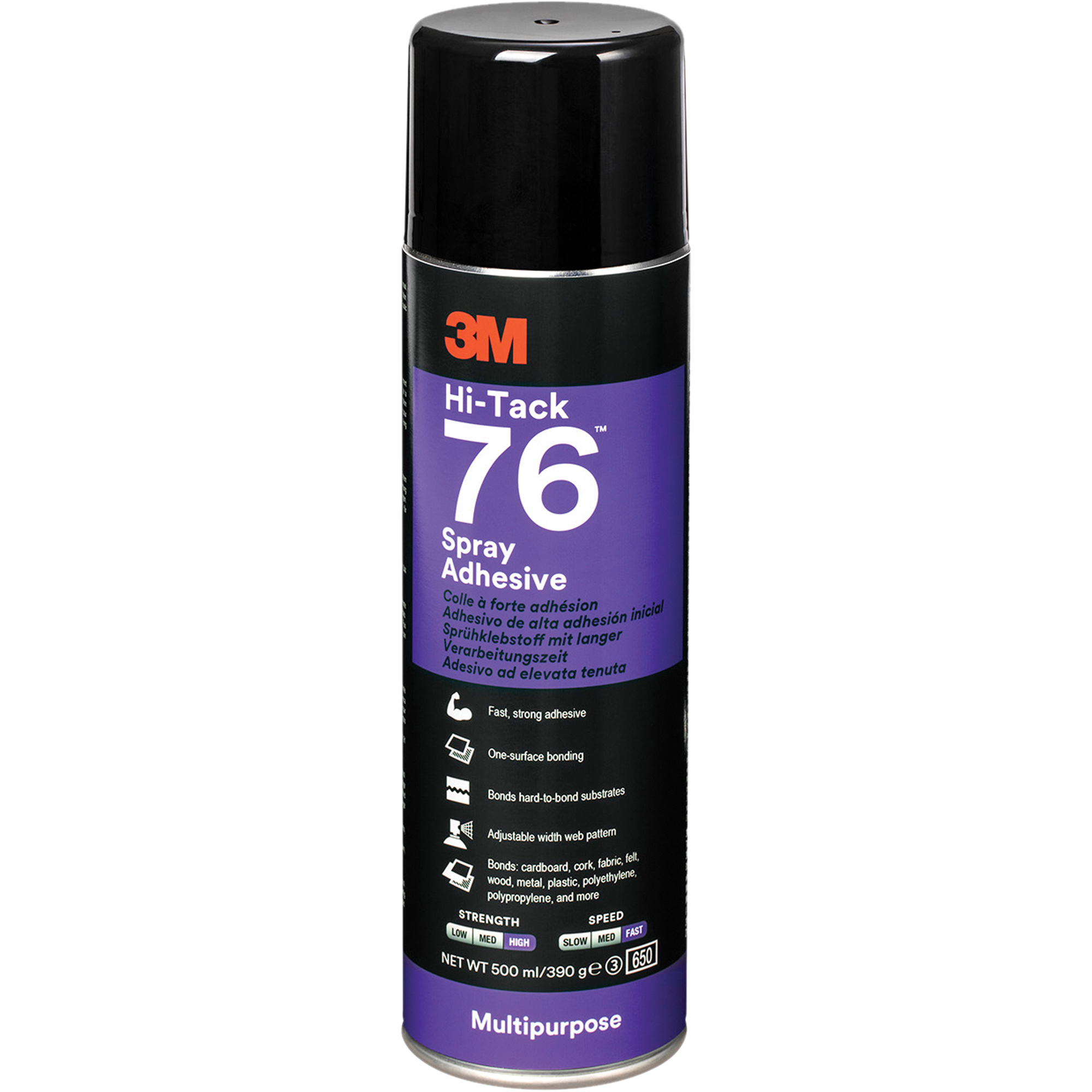 3M 76 High Tack Adhesive PA002 (7624OZIND) Shop Spray Adhesive