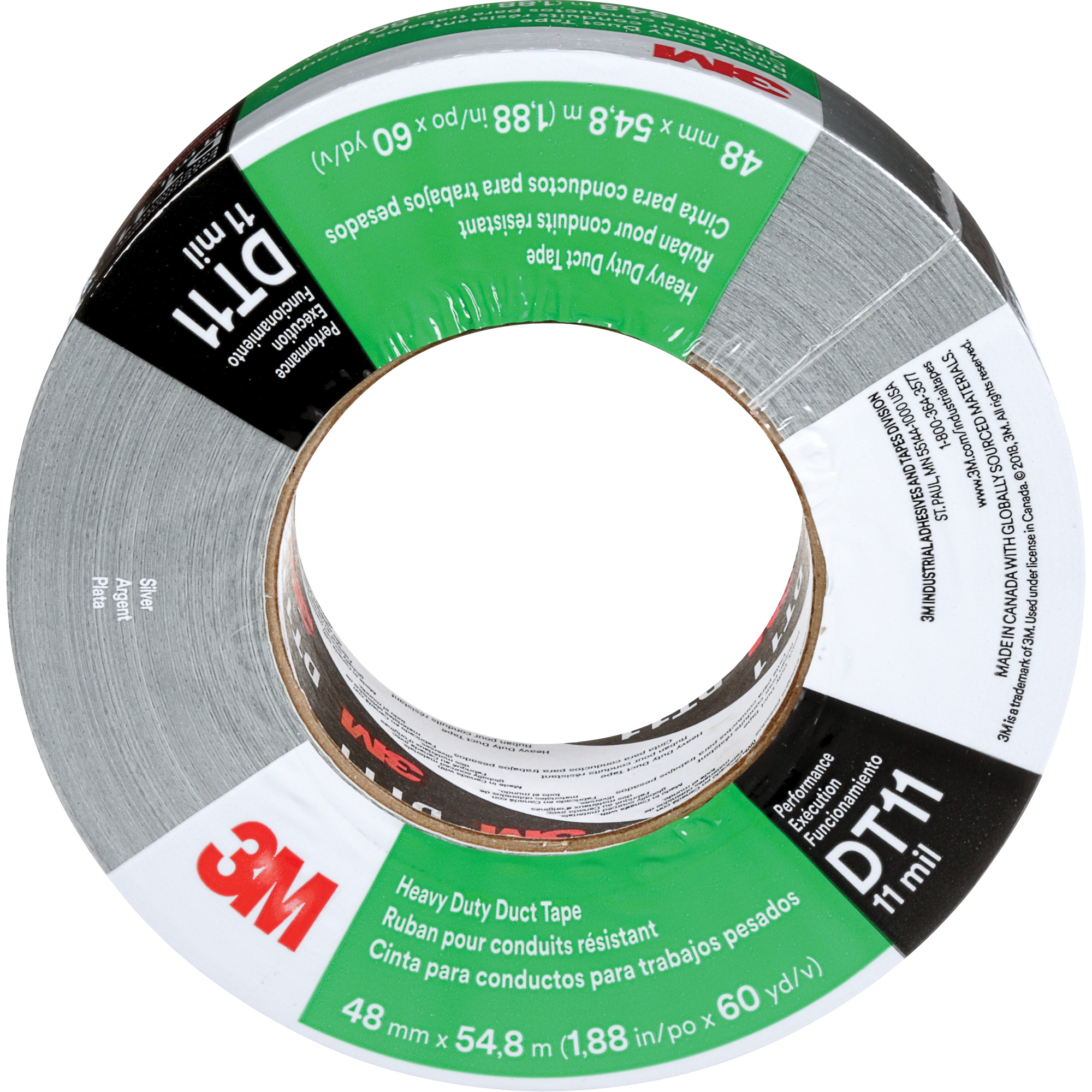3M DT11 HeavyDuty Duct Tape PG120 (DT1148X55SL) Shop High