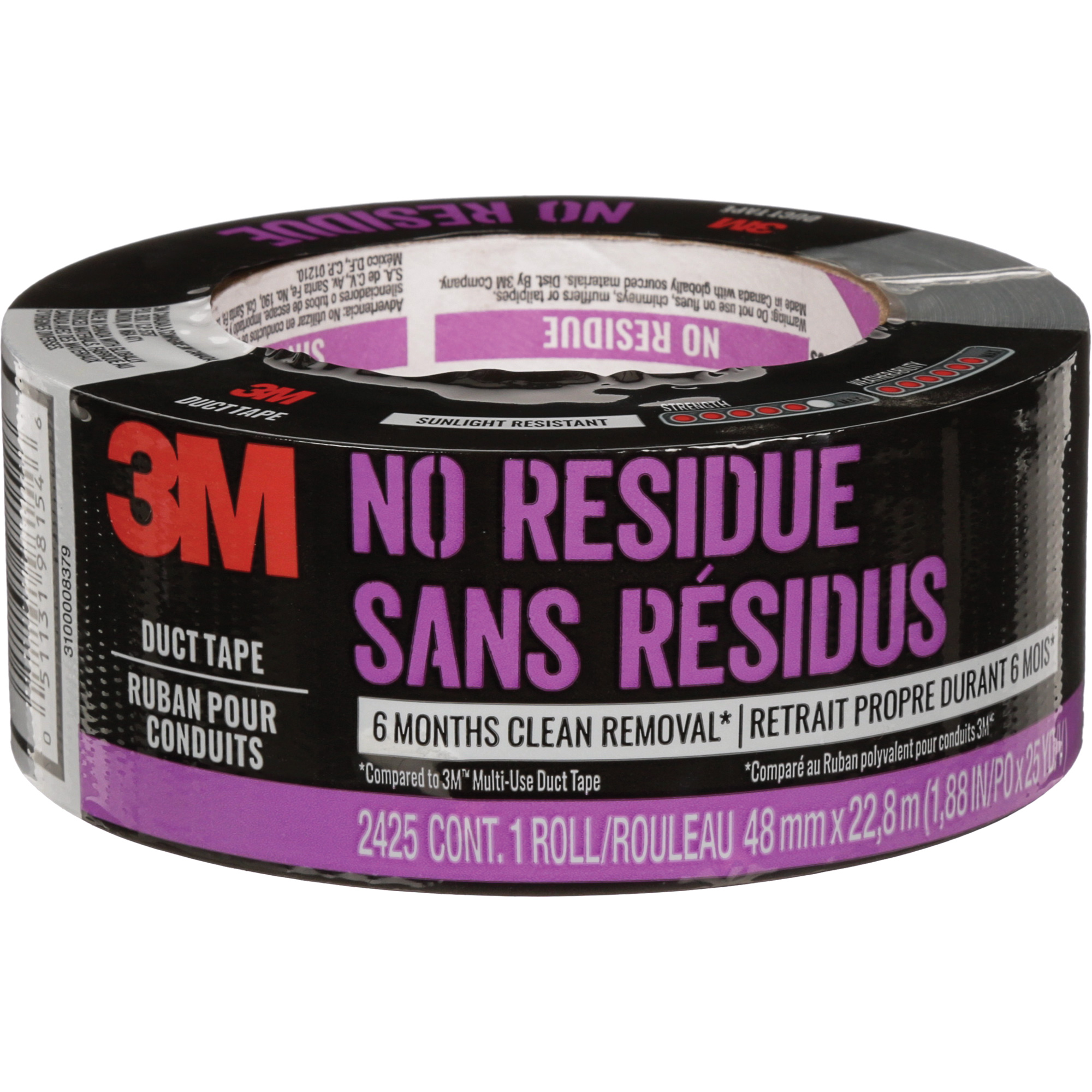 3M PROTECTA FALL PROTECTION No Residue Duct Tape PG254 (2425HD) Shop
