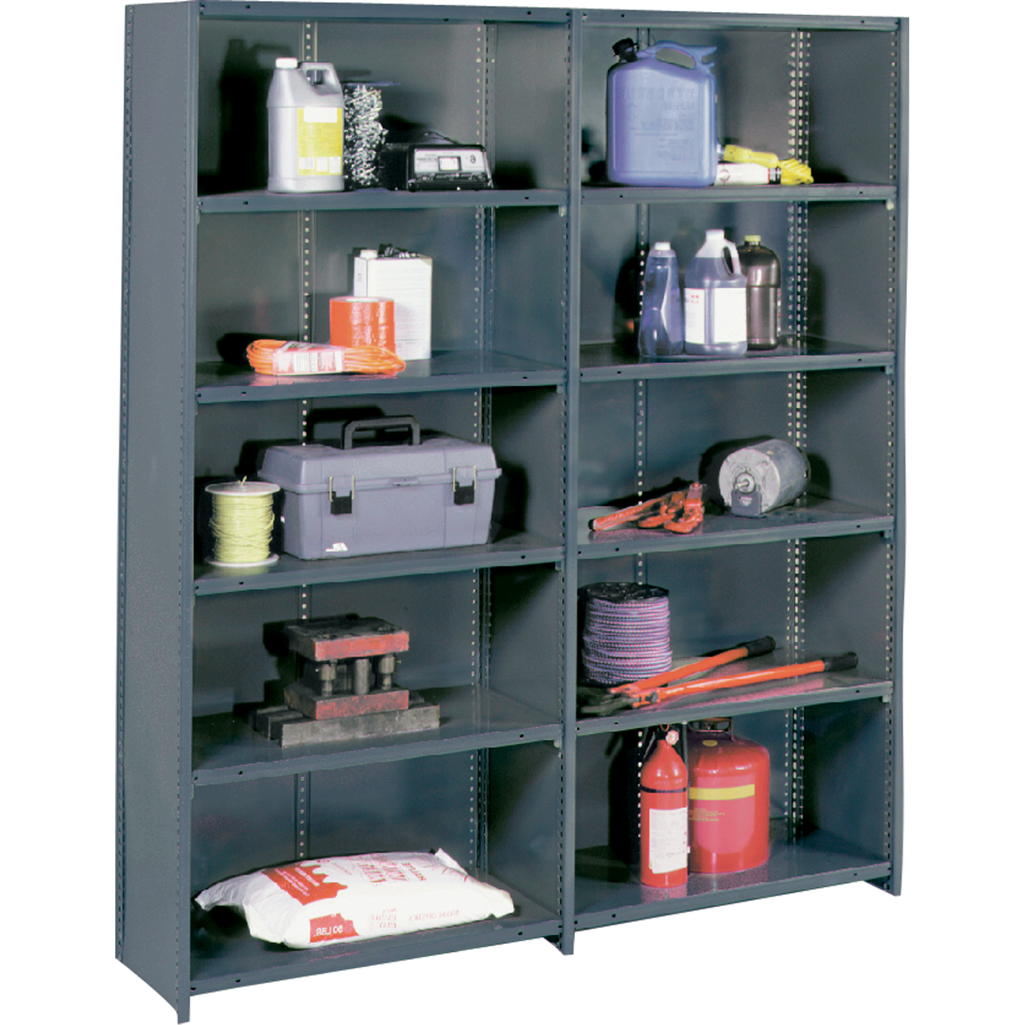 EDSAL HeavyDuty Ultracap Steel Shelving RL238 Shop Shelving Unit
