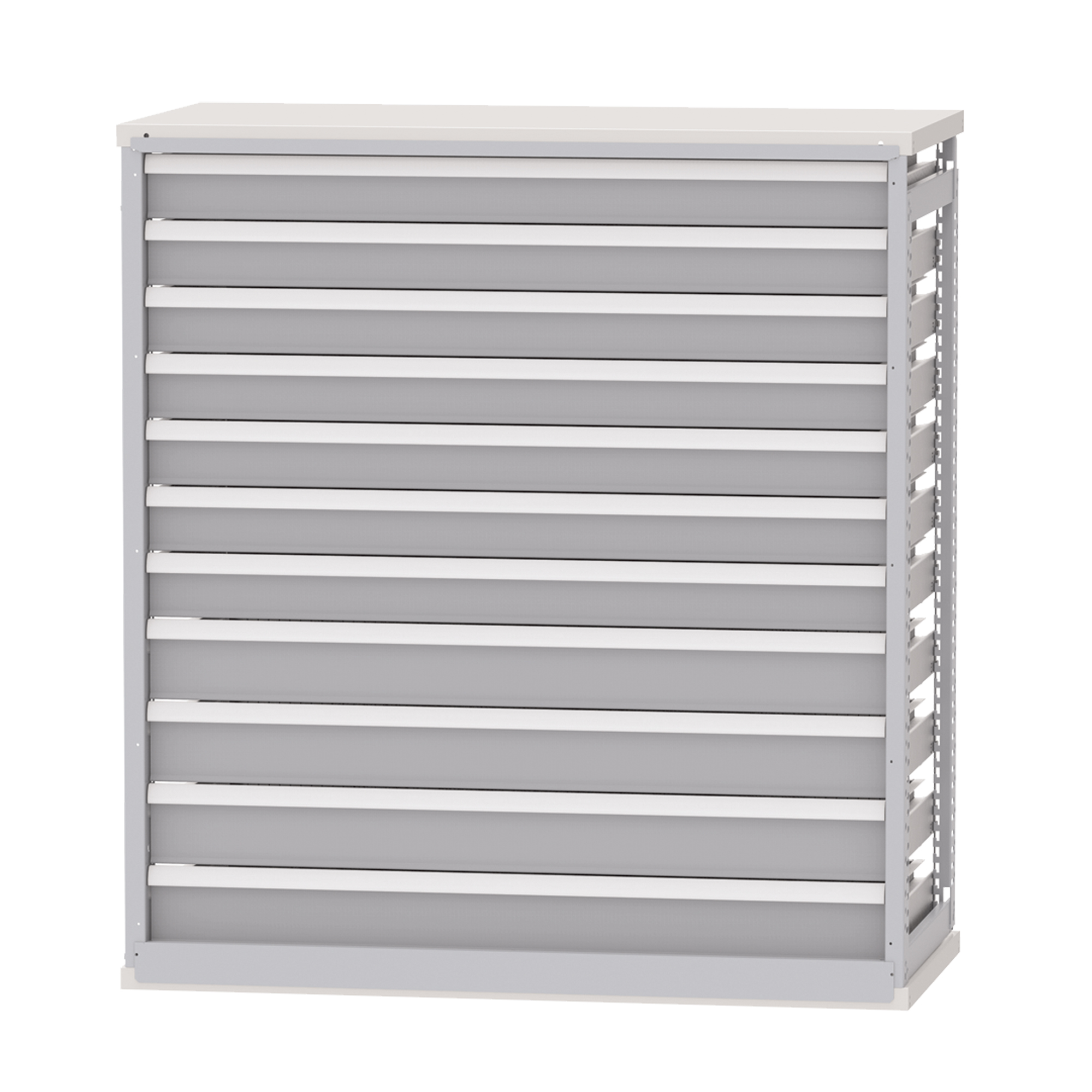Lista Integrated Shelving Drawer Inserts For Metalware Shelving
