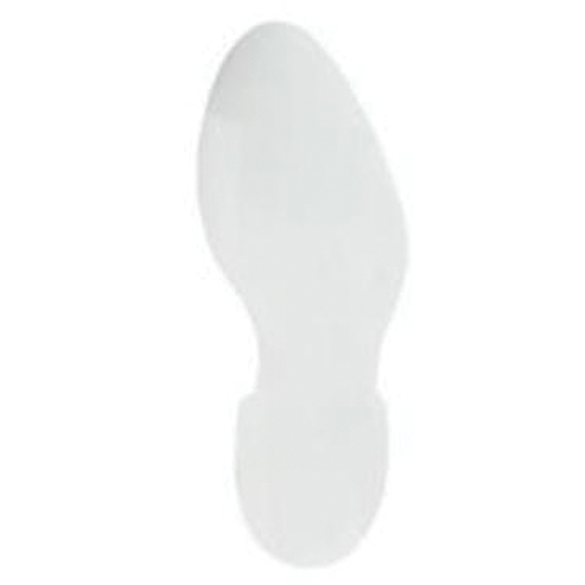 BRADY Floor Marking Label, Footprint, 12" L x 3.5" W SAA250 (55359