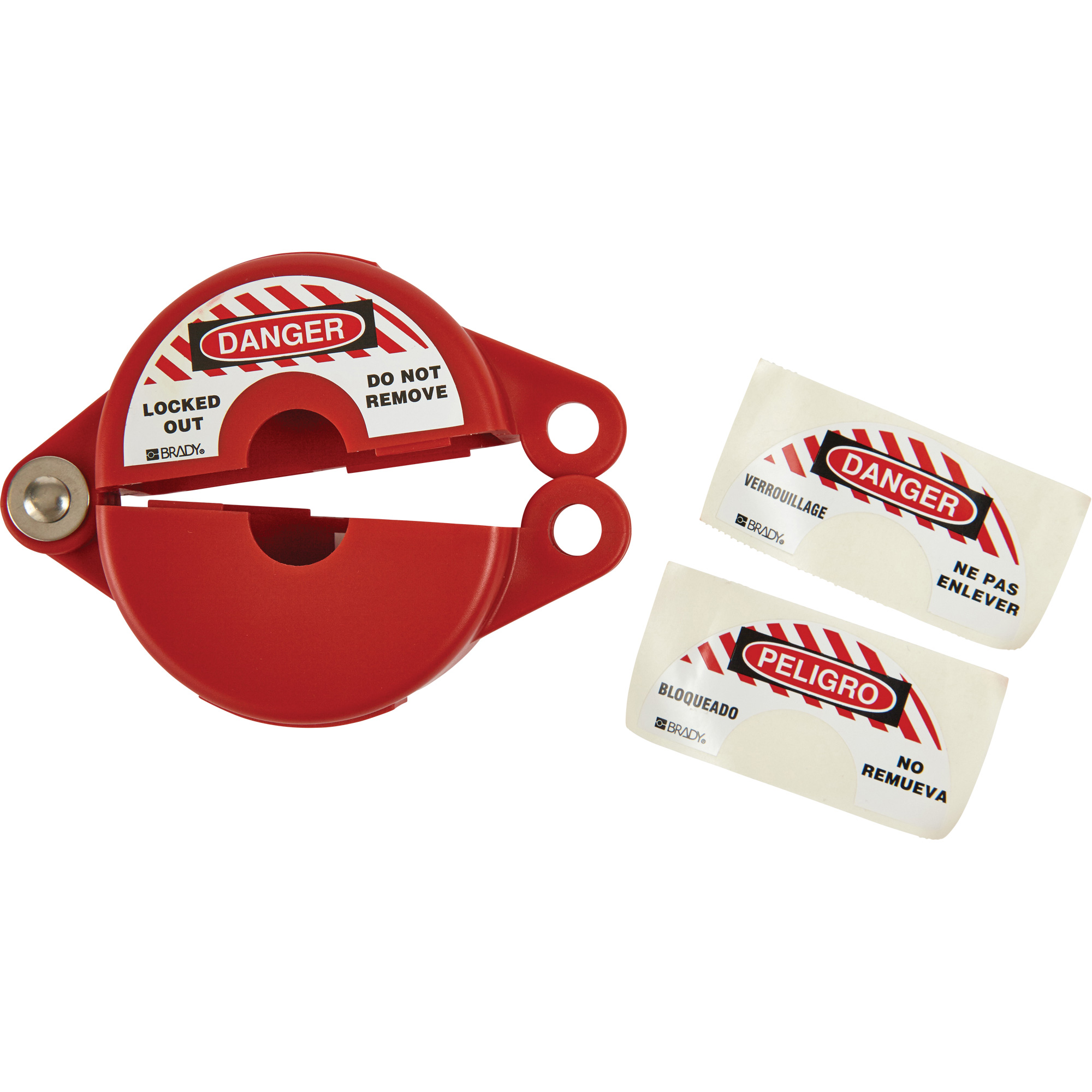 Brady 65560 Dispositif de verrouillage pour soupape, Type Vanne