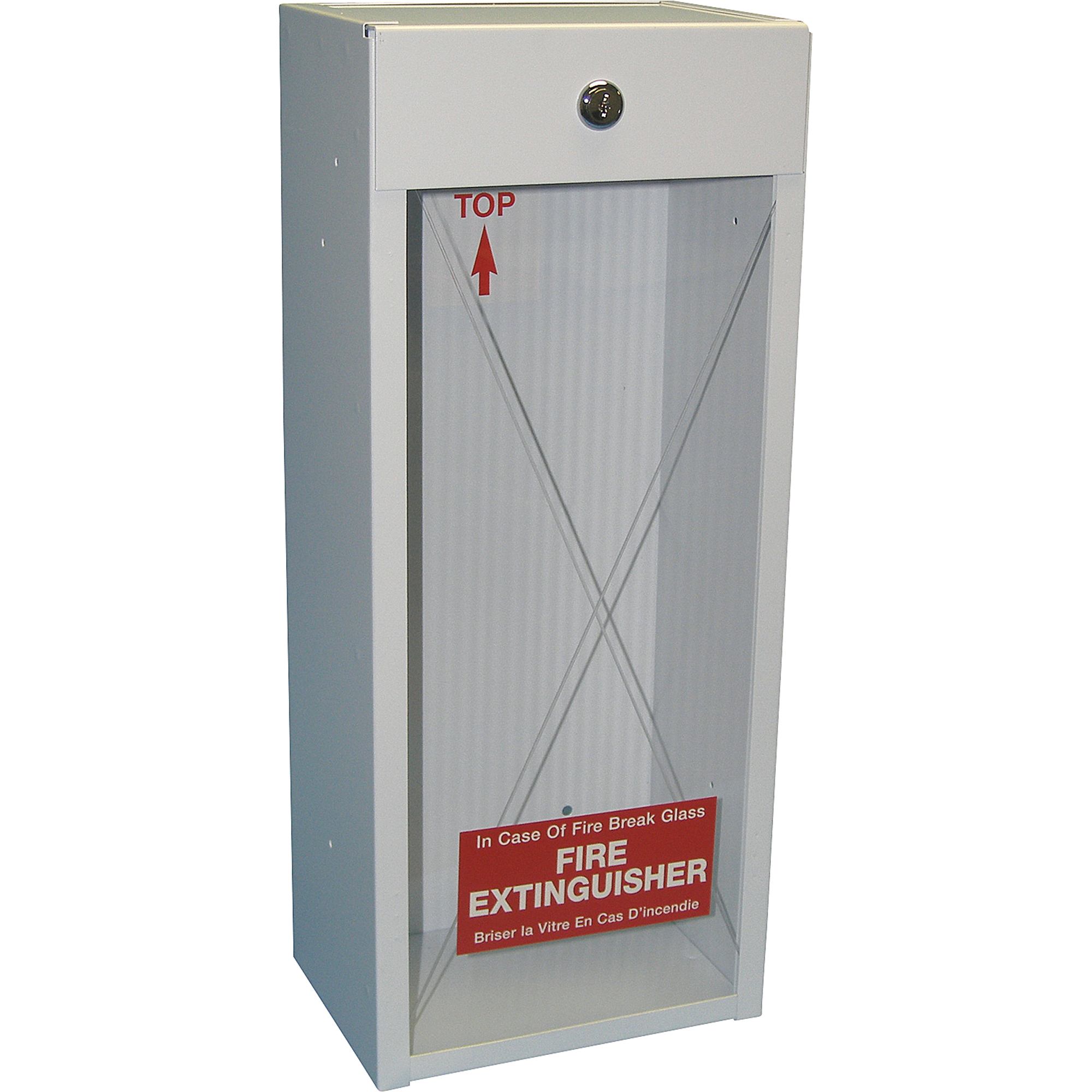 SurfaceMounted Fire Extinguisher 8.5" W x 20.5" H x 6" D