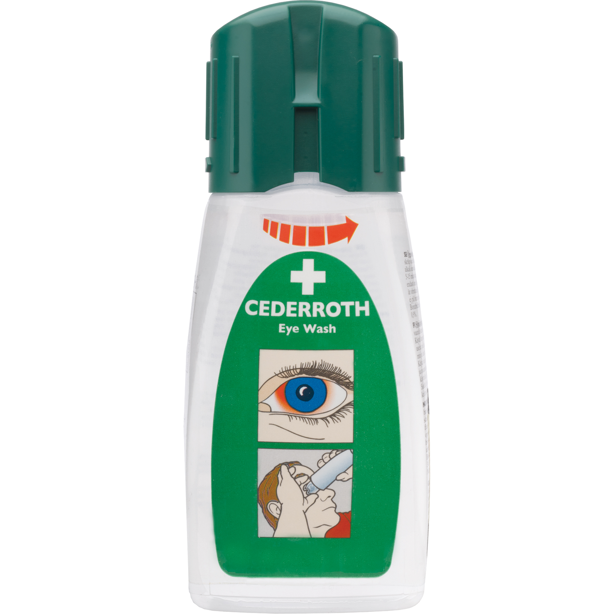 Cederroth Eyewash Solution, Full Bottle, 235 ml SAY472 Shop Secondary Eyewash Bottle TENAQUIP