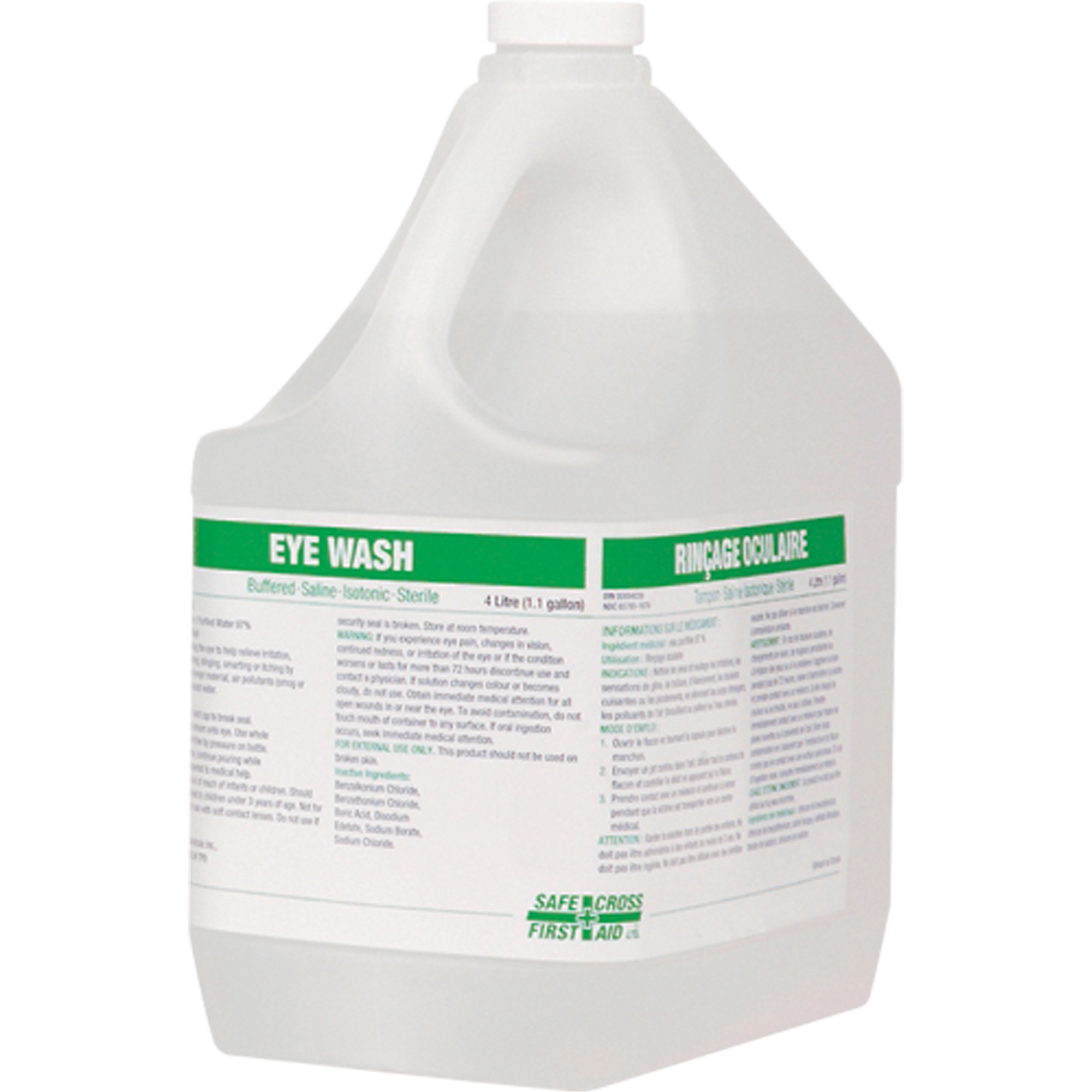Eyewash Solution, 135 oz. SAY479 Shop Eyewash Solution TENAQUIP