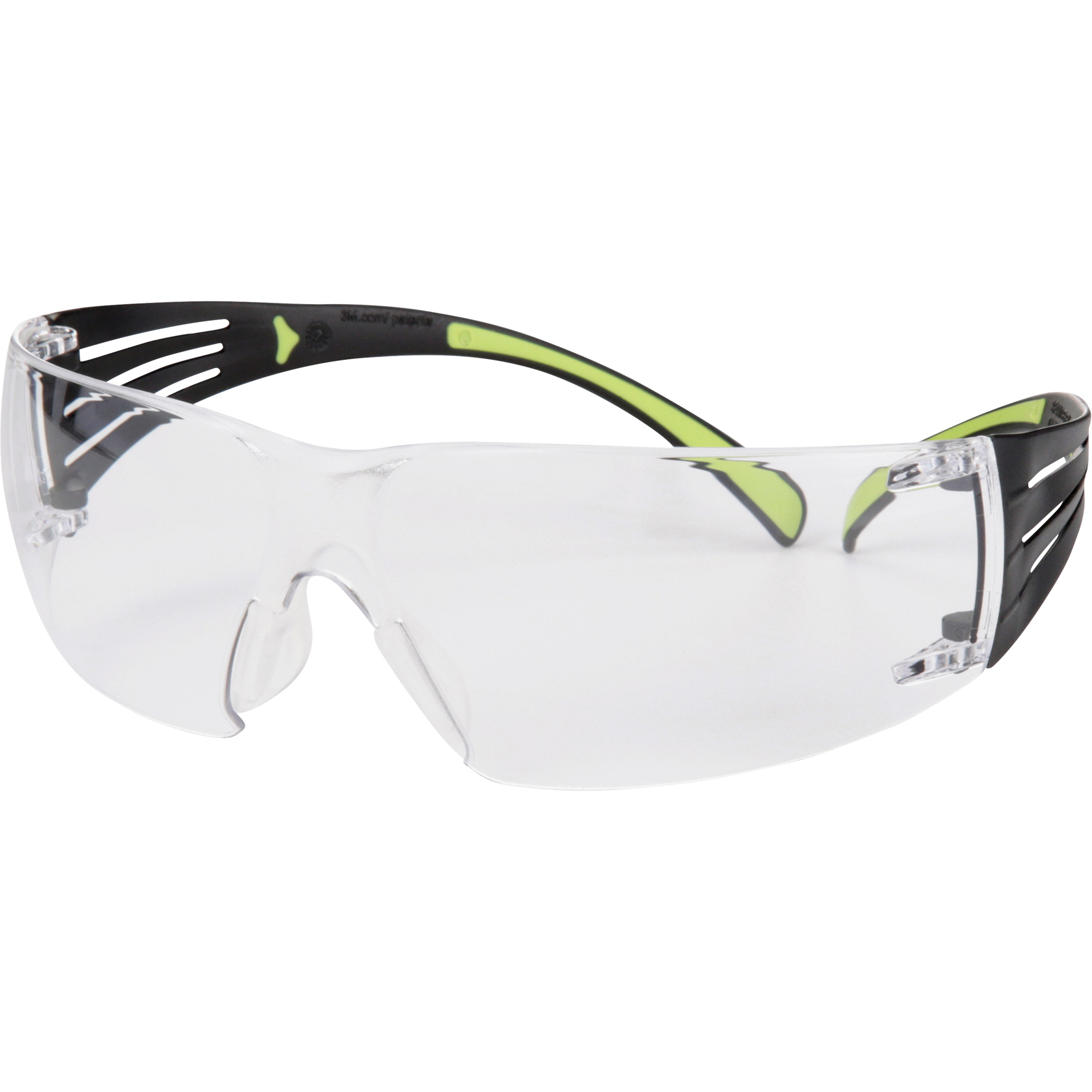 3M SF401AF-CA Securefit 400 Series Safety Glasses, Clear Lens
