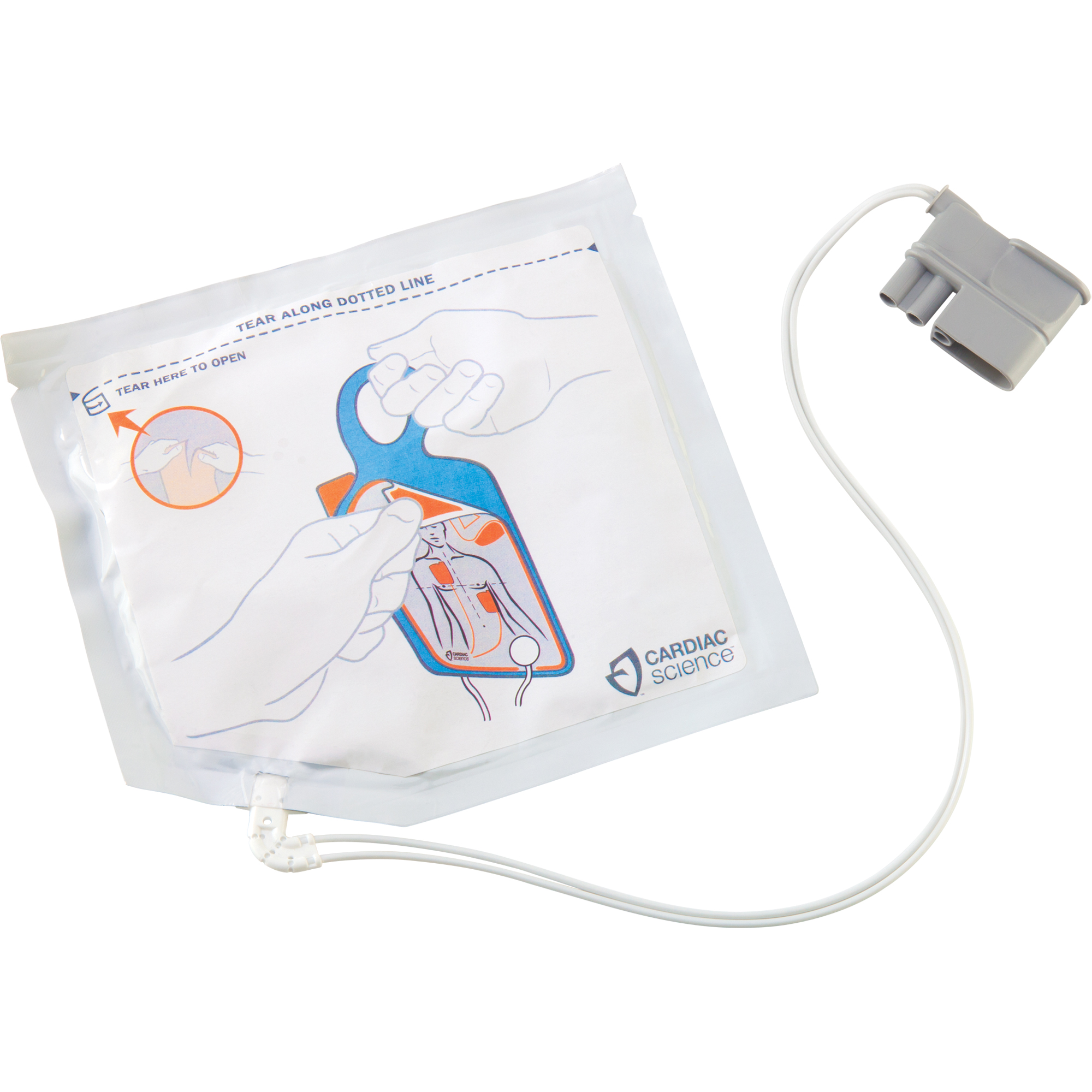 Cardiac Science AED Adult Electrode Pads, Powerheart G5® For, Class 2