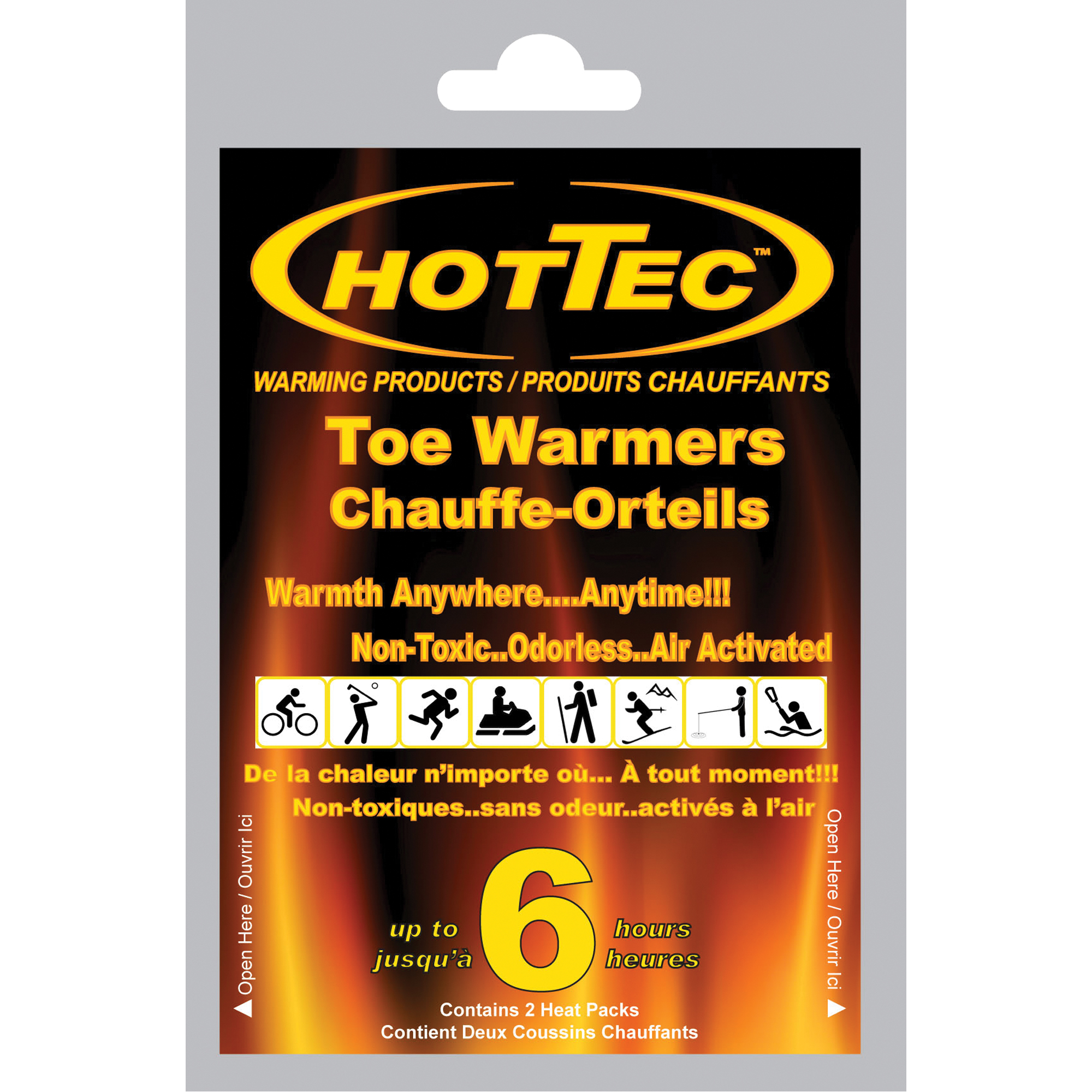 DENTEC HOTTEC Adhesive Toe Warmers, 6 hrs. SDN881 (1070601HT) Shop
