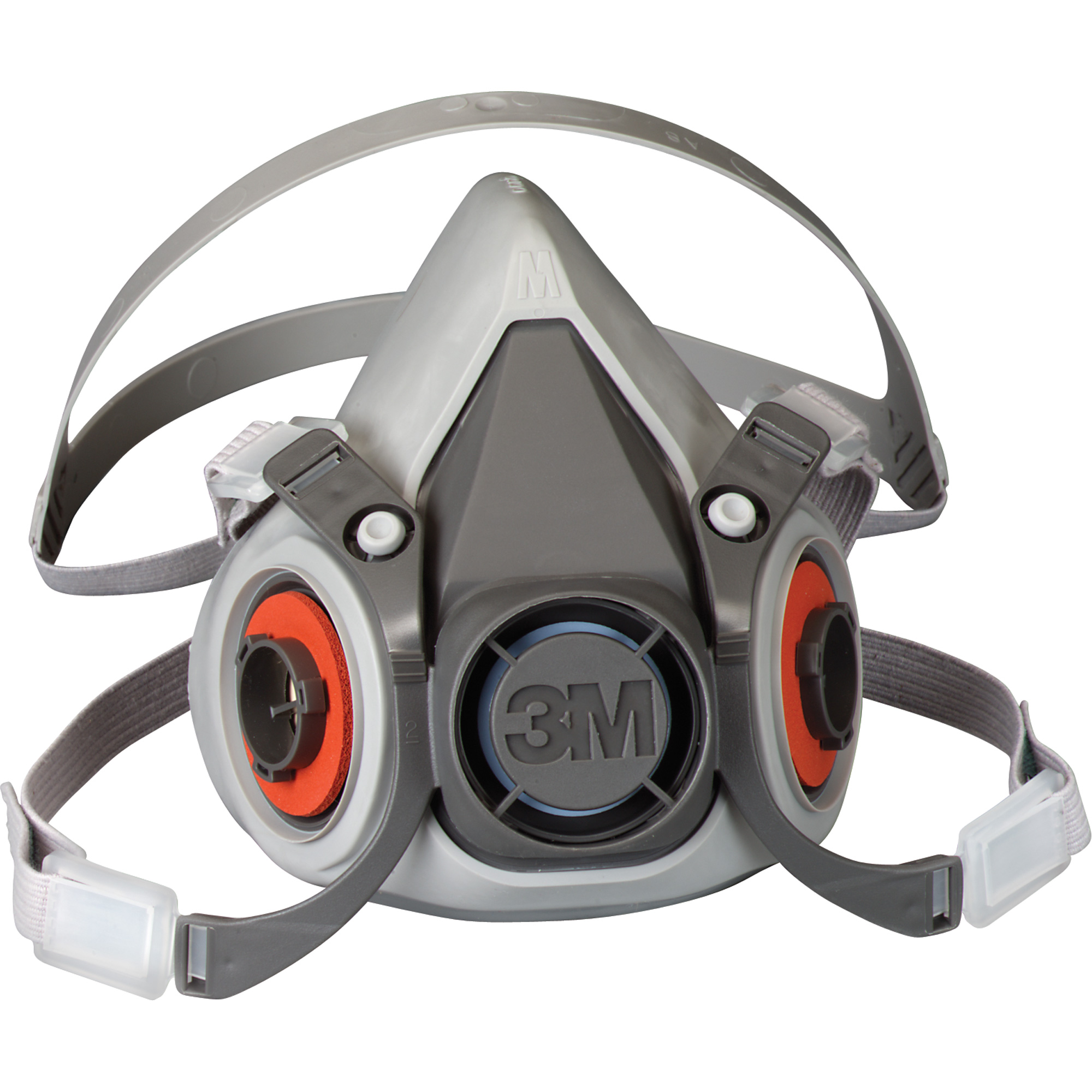 3M 6200 Respirateur réutilisable à demi-masque série 6000, Thermoplastique,  Moyen