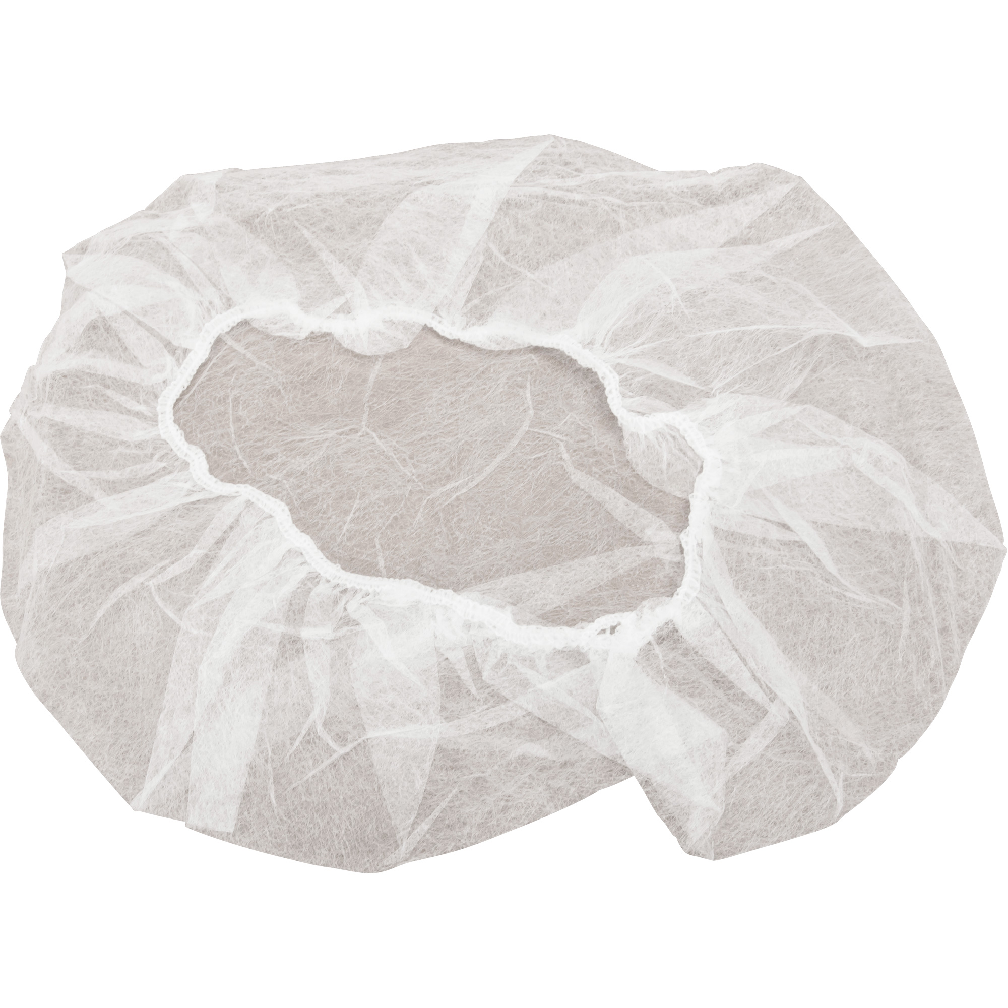 ZENITH SAFETY PRODUCTS Bouffant Caps, NonWoven, Polypropylene, 24
