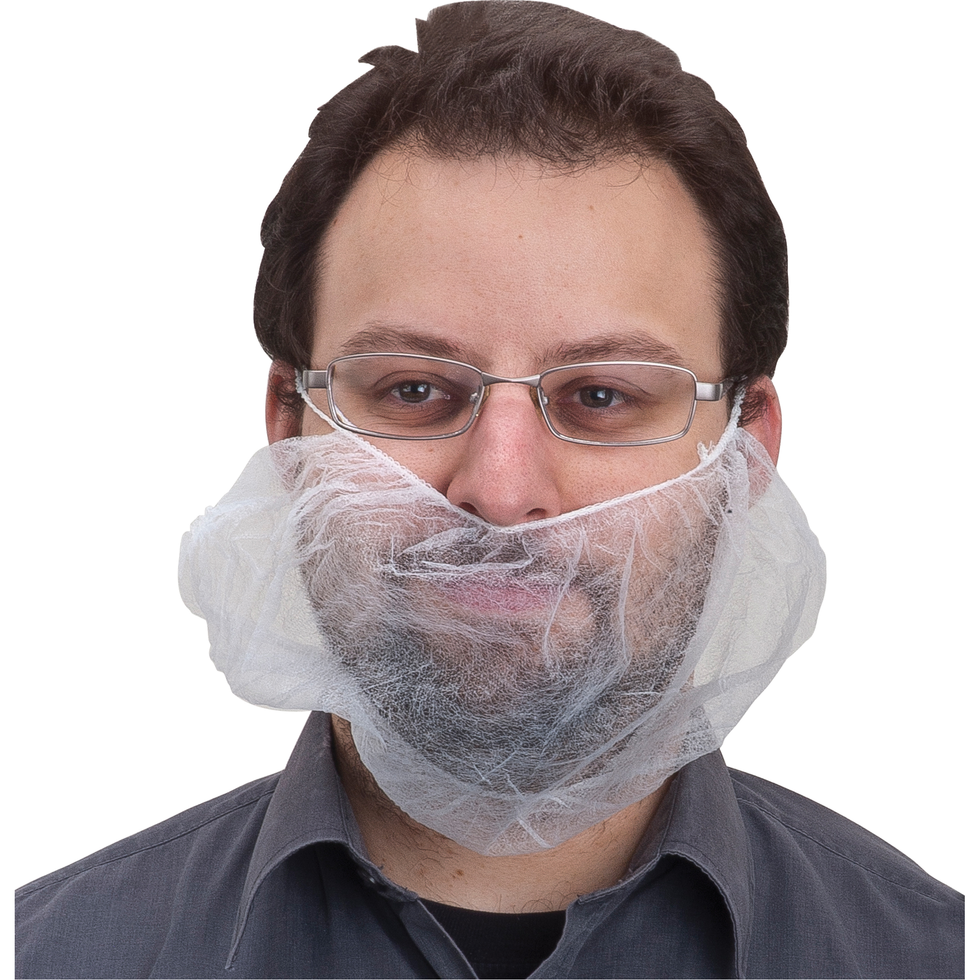 ZENITH SAFETY PRODUCTS Beard Nets SEC384 Shop Disposable Beard Net