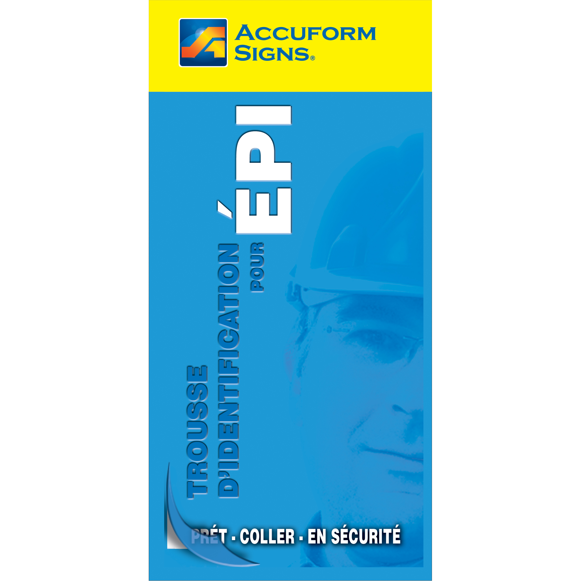 ACCUFORM SIGNS PPEID Chart & Label Kits, Vinyl, Booklet, 2" L x 2" W