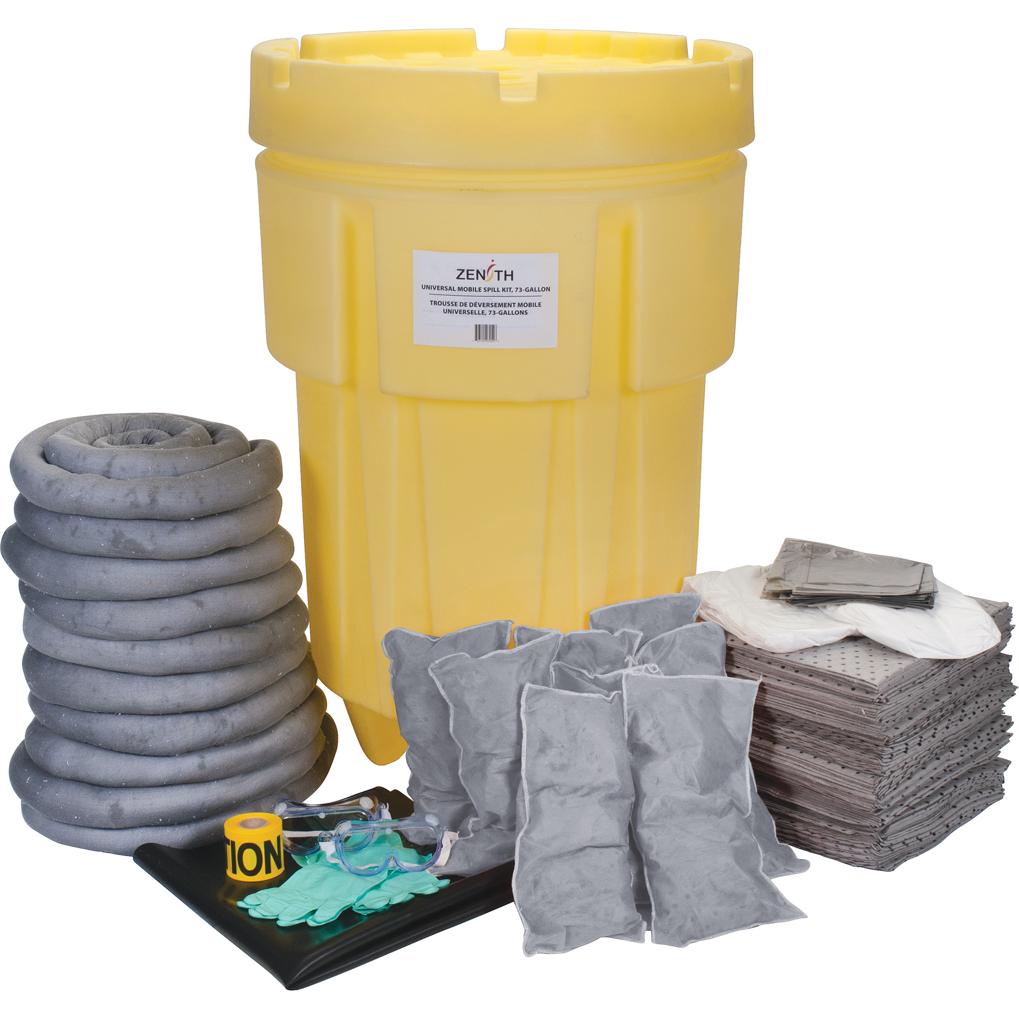 ZENITH SAFETY PRODUCTS Shop Spill Kit SEI168 Shop Spill Kits TENAQUIP