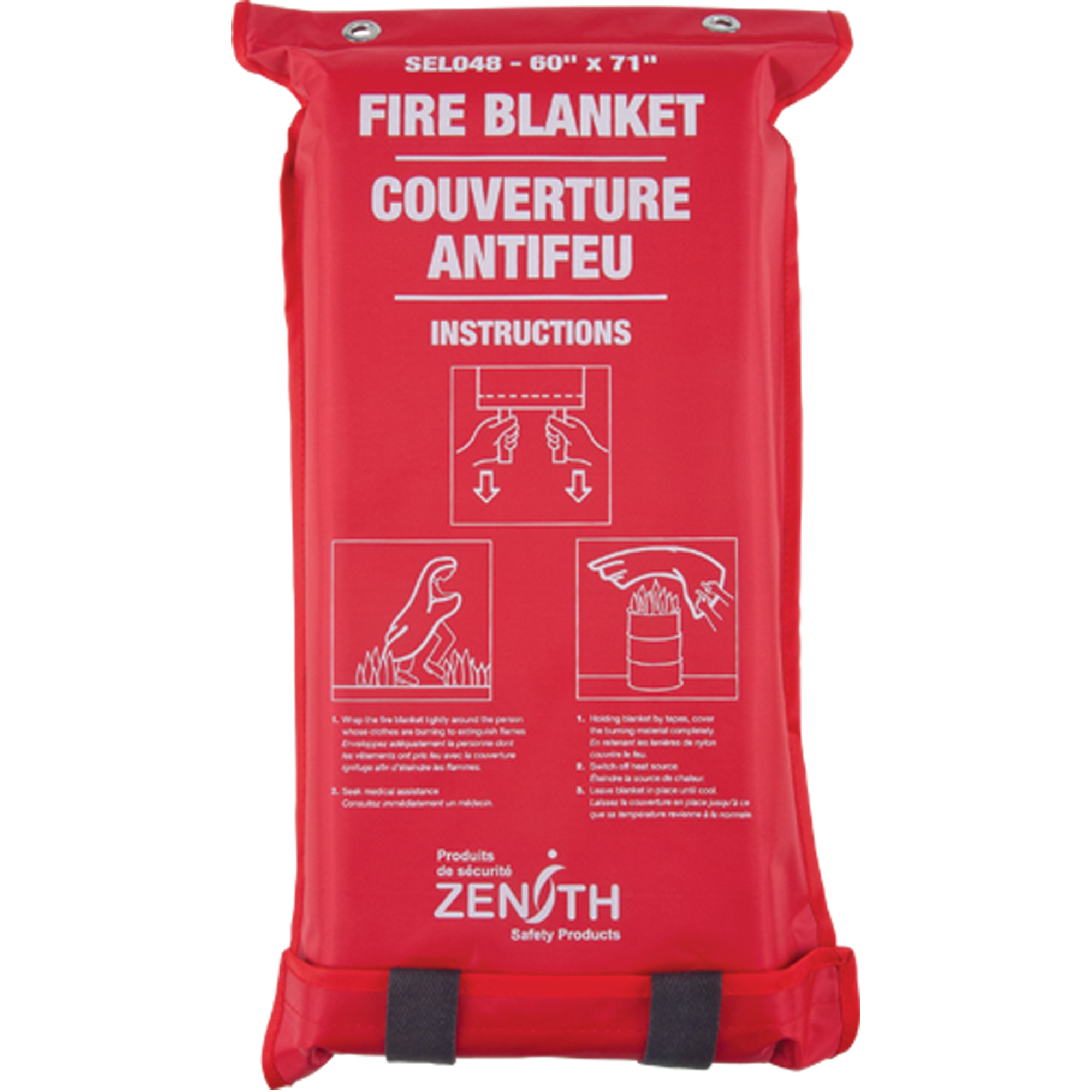 PRODUITS DE SÉCURITÉ ZENITH Couverture antifeu SEL048 Magasiner