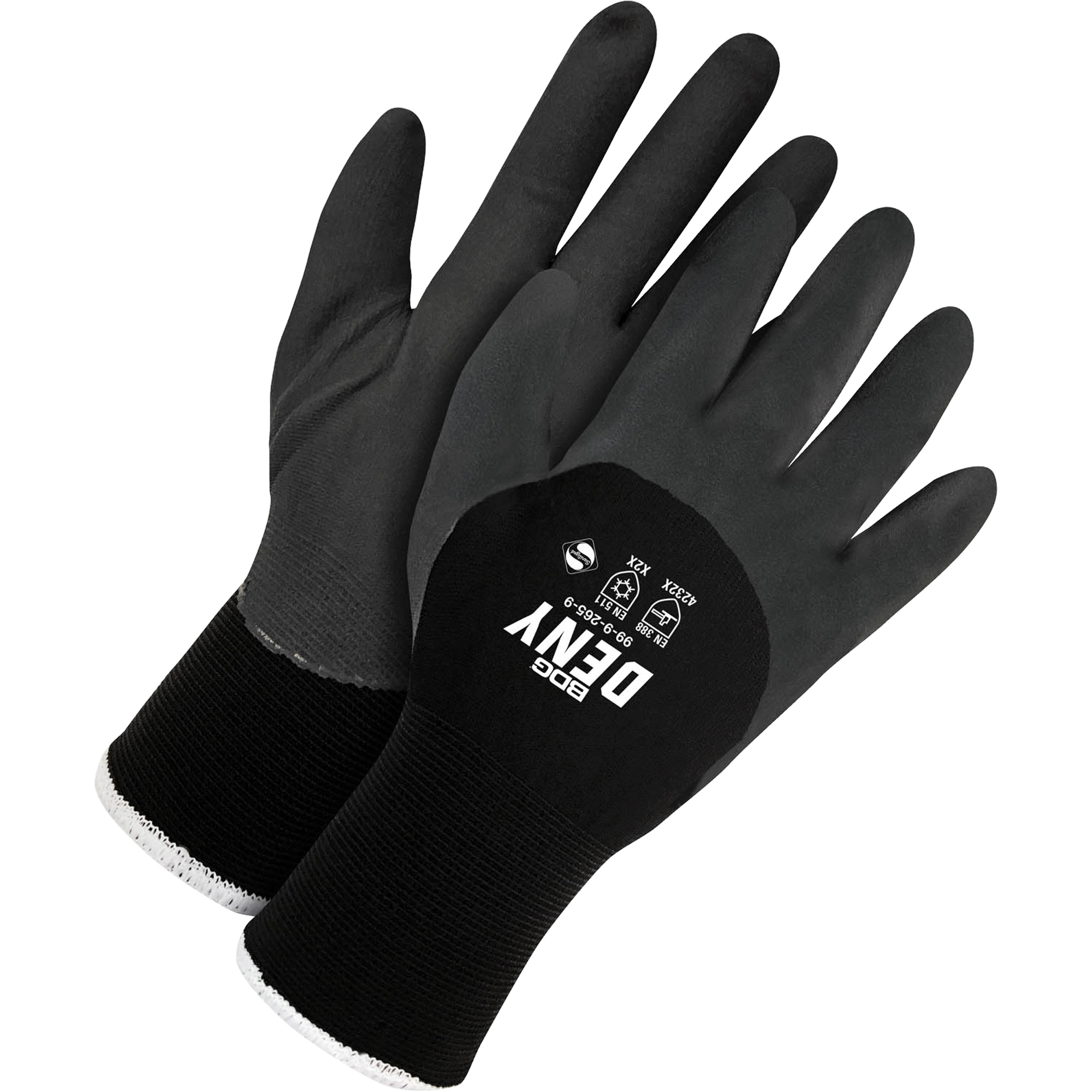 Bob Dale Gloves 9992658 Synthetic Gloves, 8/Medium, Foam Nitrile
