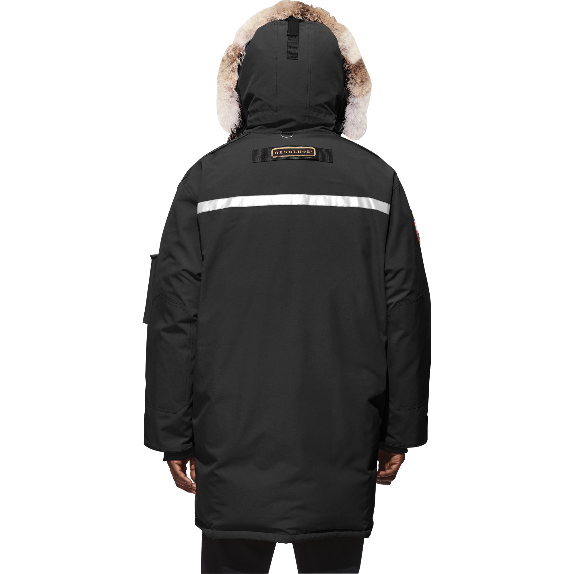 CANADA GOOSE Resolute Parka, Men's, Medium, Black SGA557 (8501M61-M