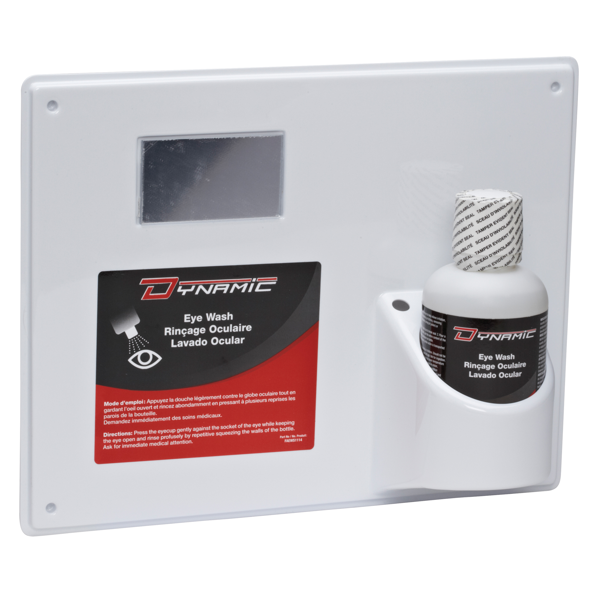 DYNAMIC SAFETY Eyewash Station with Isotonic Solution SGA881