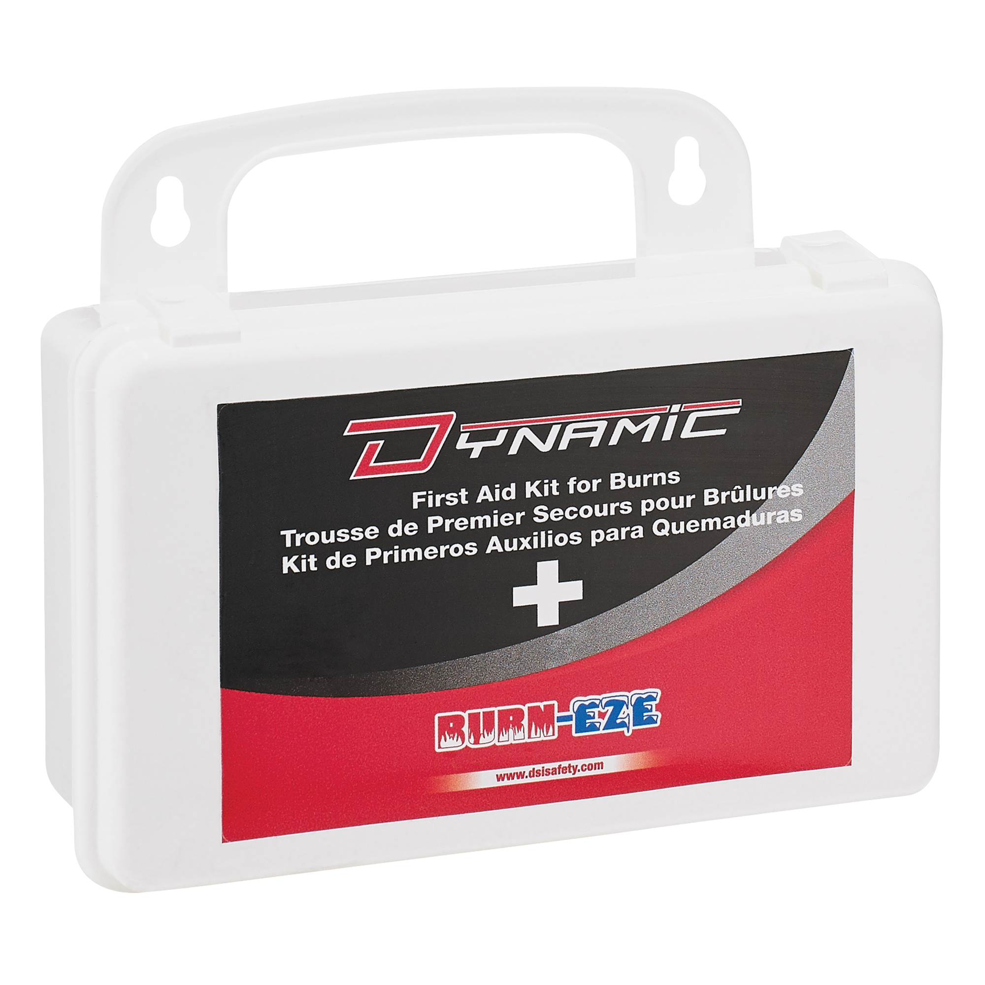 DYNAMIC SAFETY Emergency Burn First Aid Kit, 10unit Plastic Box, Class