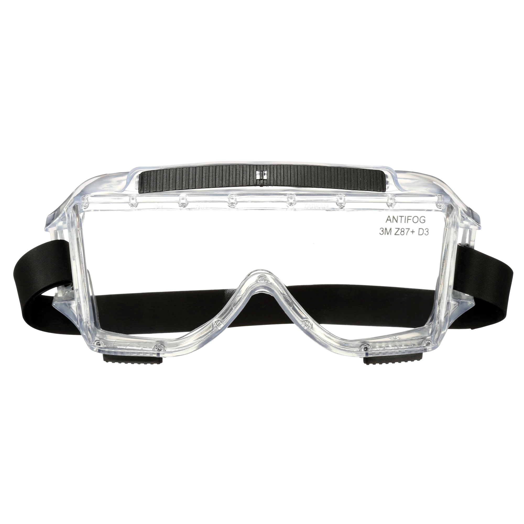 3M Centurion Safety Splash Goggles, Clear Tint, AntiFog, Neoprene Band