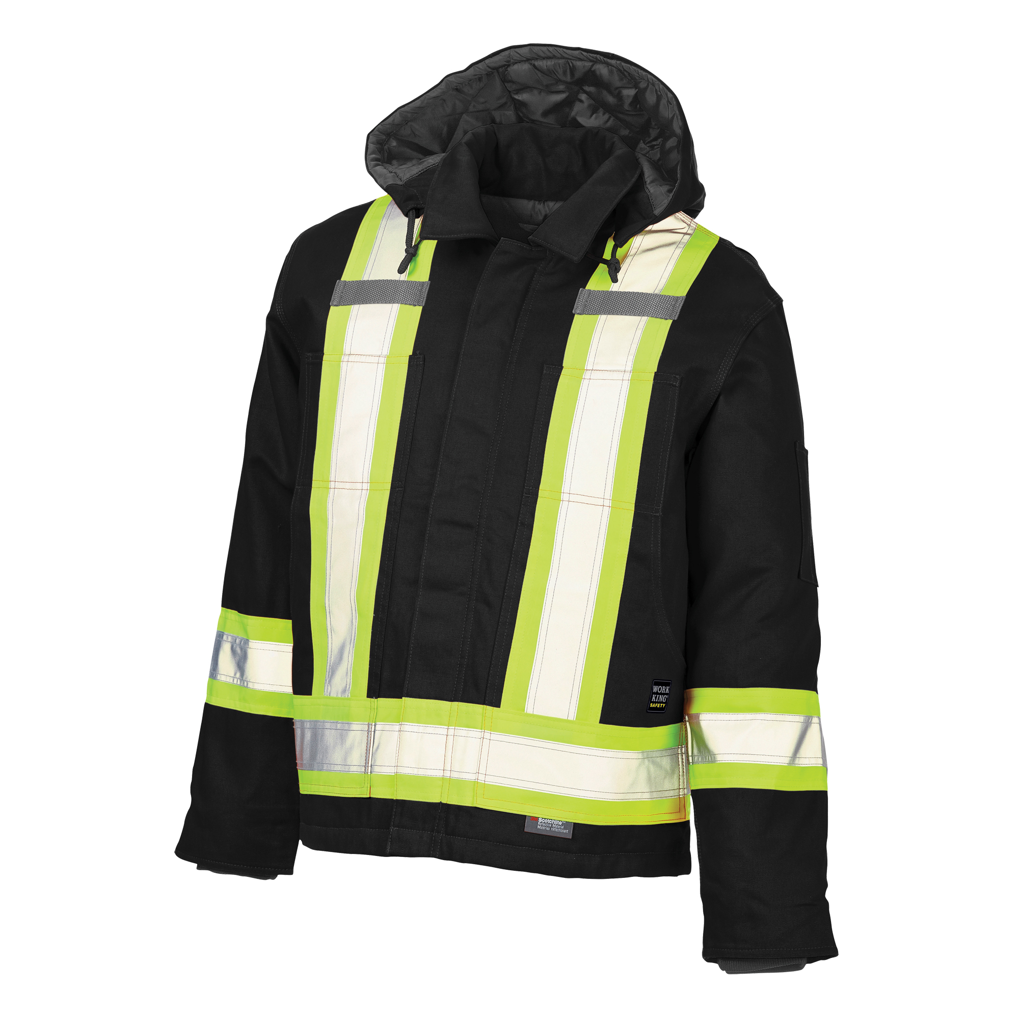 WORK KING SAFETY Safety Jacket SGH057 (S45721BLACK2XL) Shop High