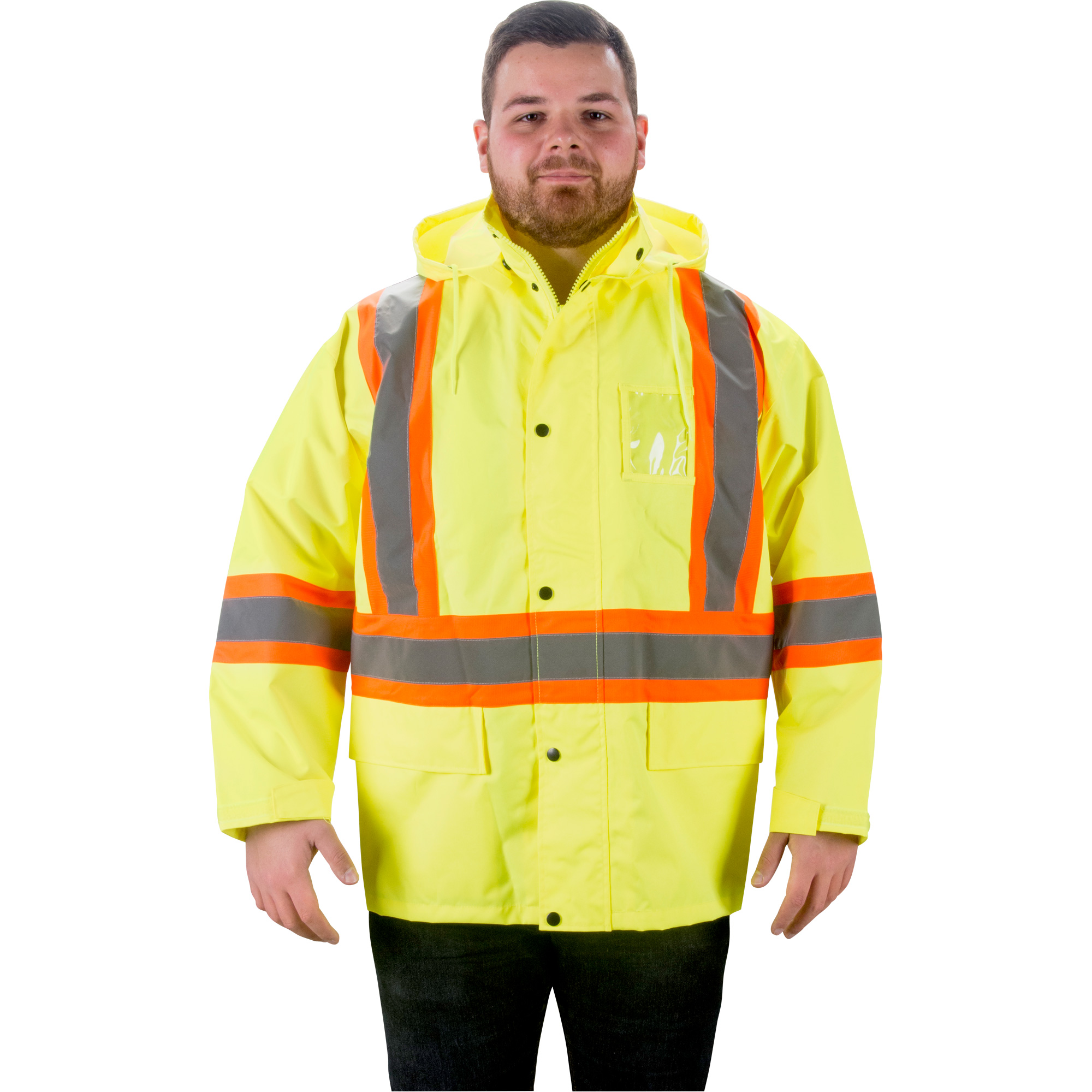 Zenith Safety Products SGM198 RZ1000 Rain Jacket, Polyester