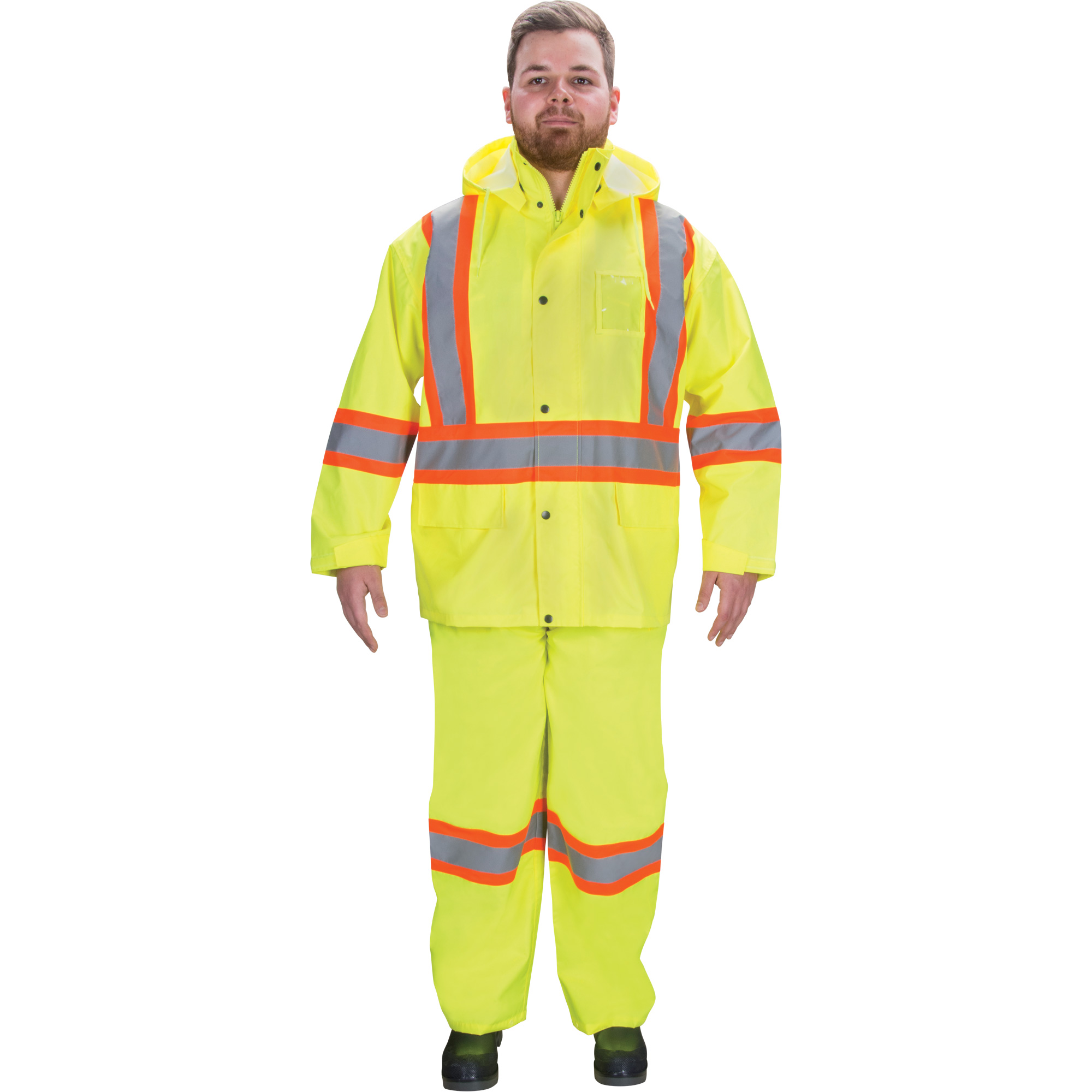新品 ラッセルノ RAIN JUMP SUITS (PATTERN) サイズ 6 Zenith Safety Products SGP356 RZ1000 Rain Suit, Polyester
