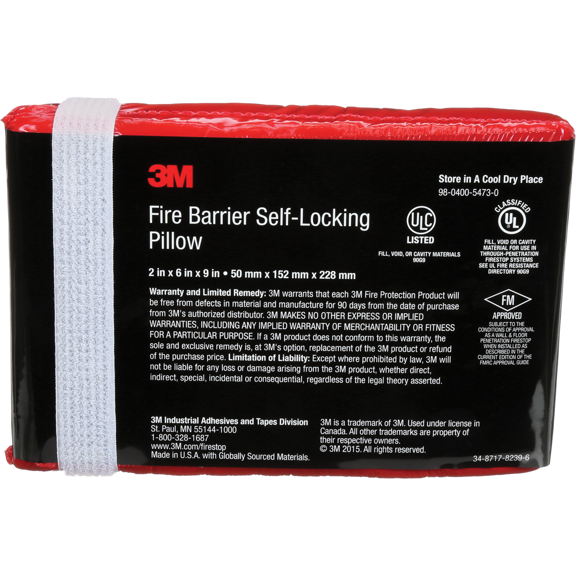 3M Fire Barrier SelfLocking Pillow SGP567 (FBSLP269) Shop Fire