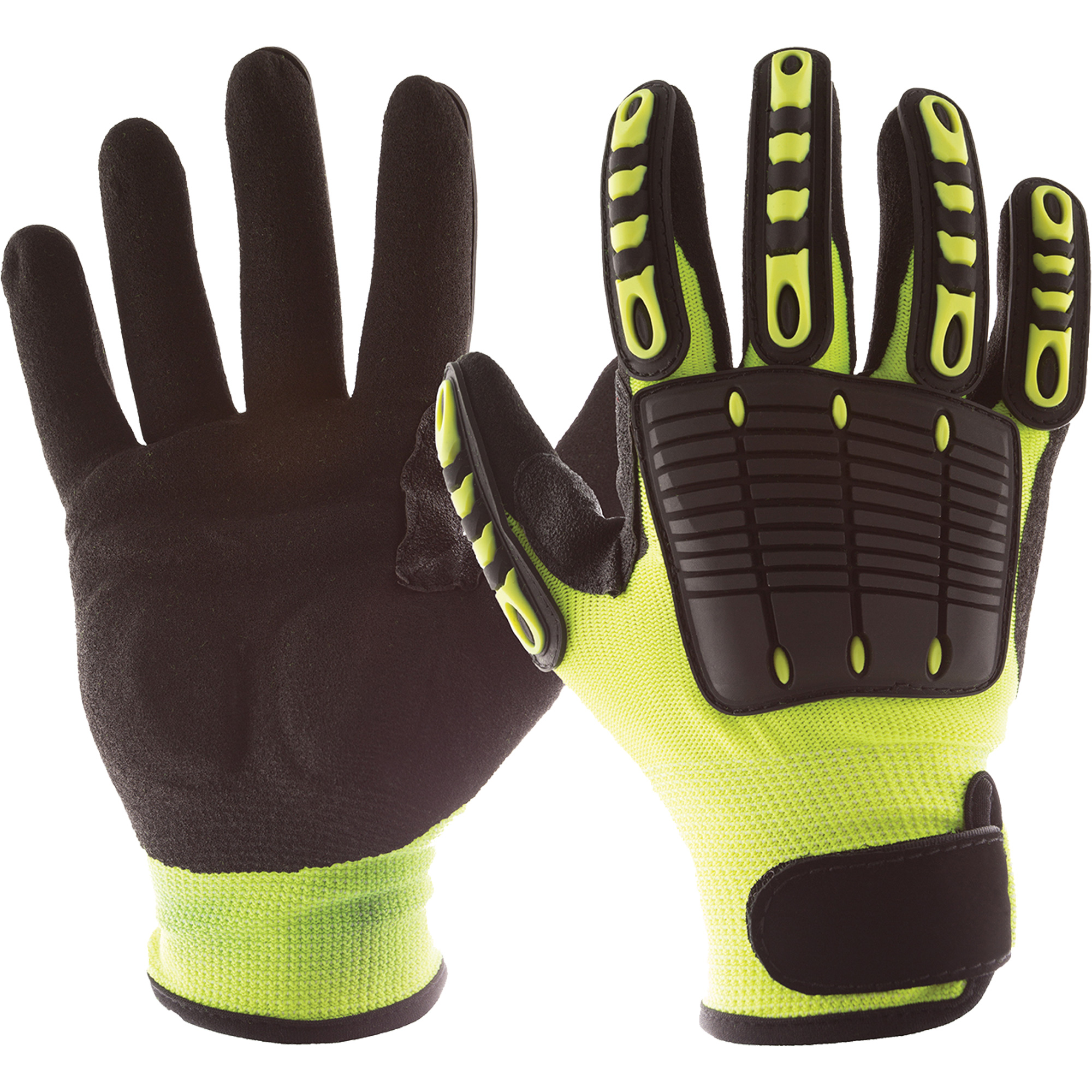 IMPACTO Back Tracker Impact Gloves with Back of Hand Protection SGR351