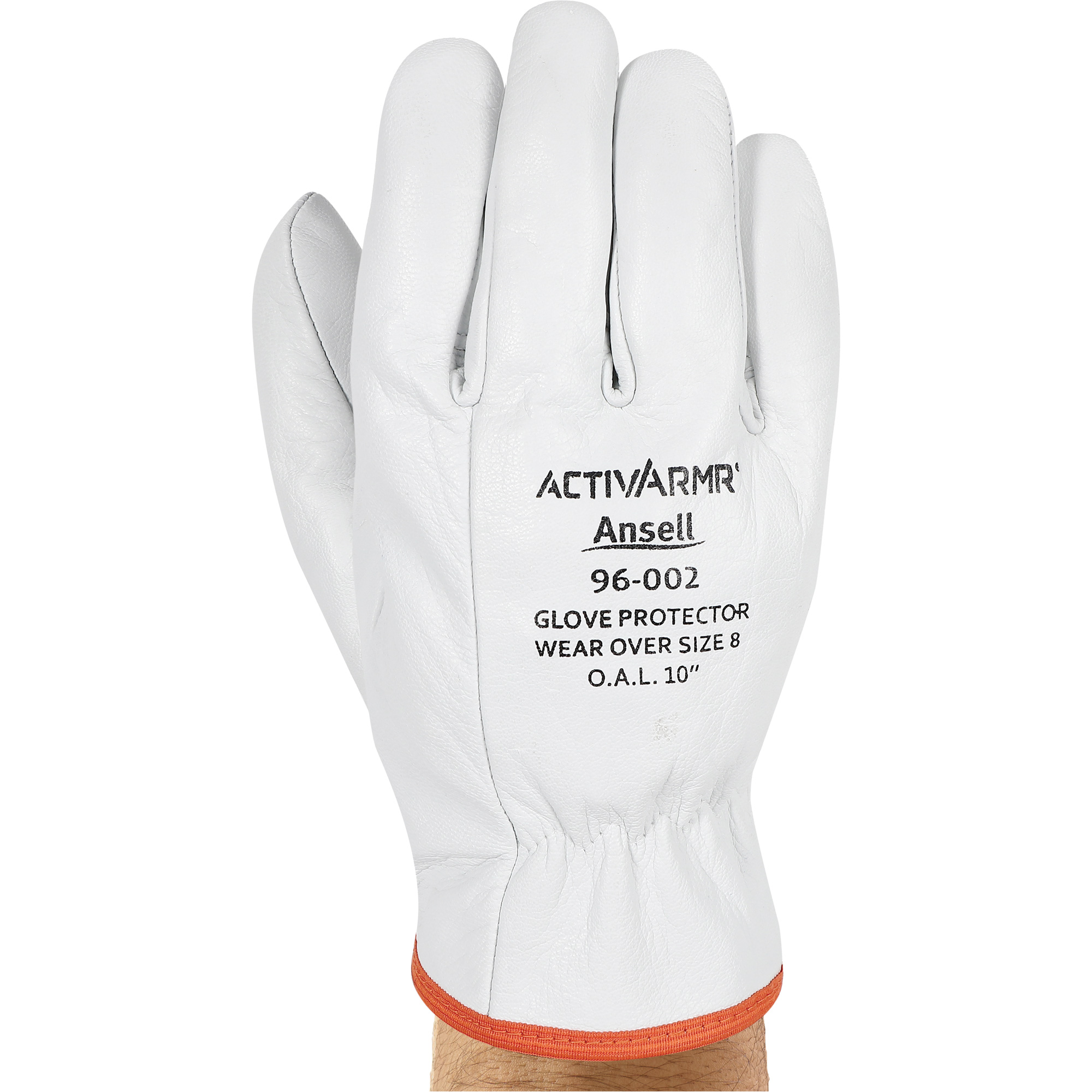 ANSELL ActivArmr® 96002 Low Voltage Leather Protector Gloves SGW088