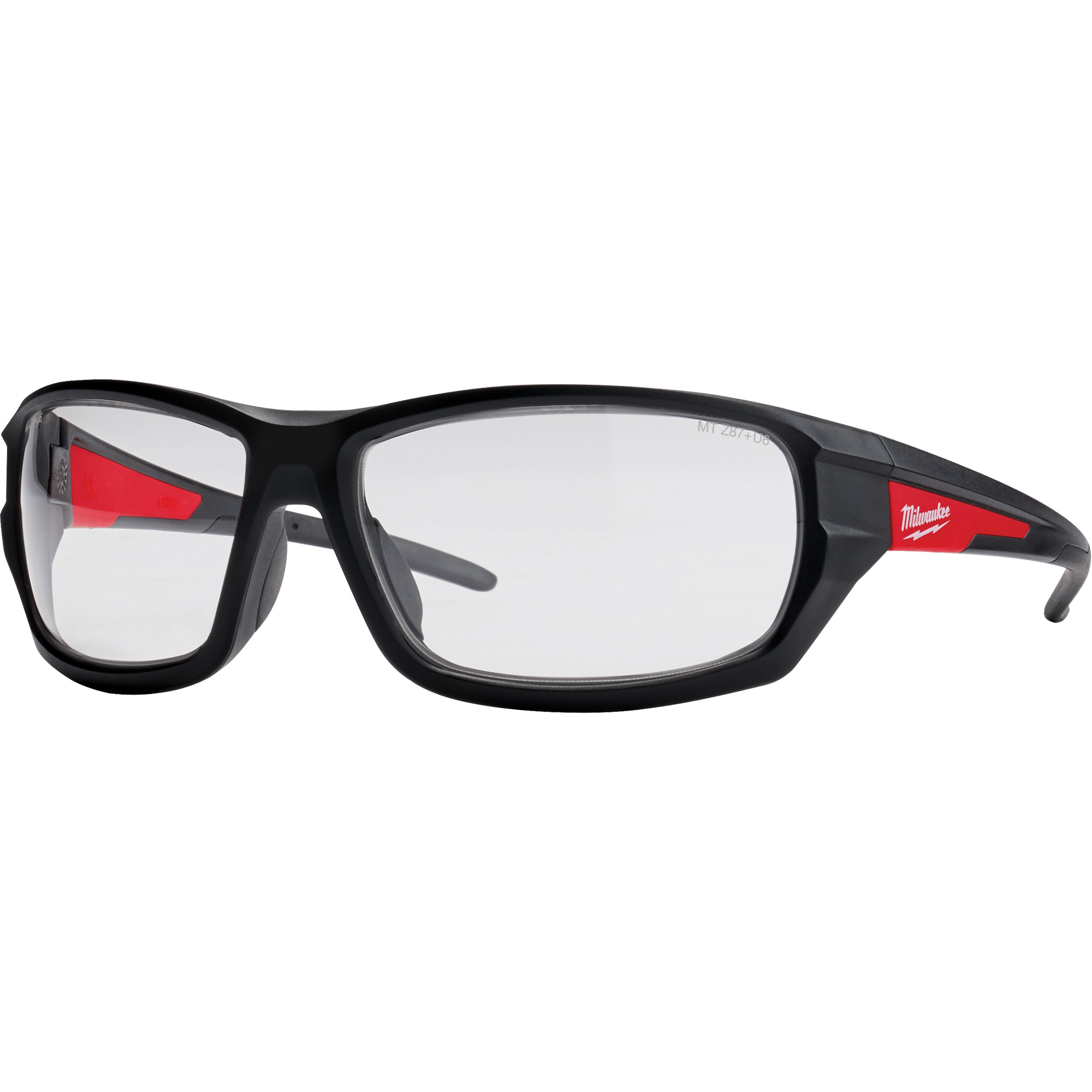 MILWAUKEE Performance Safety Glasses, Clear Lens, AntiFog/AntiScratch