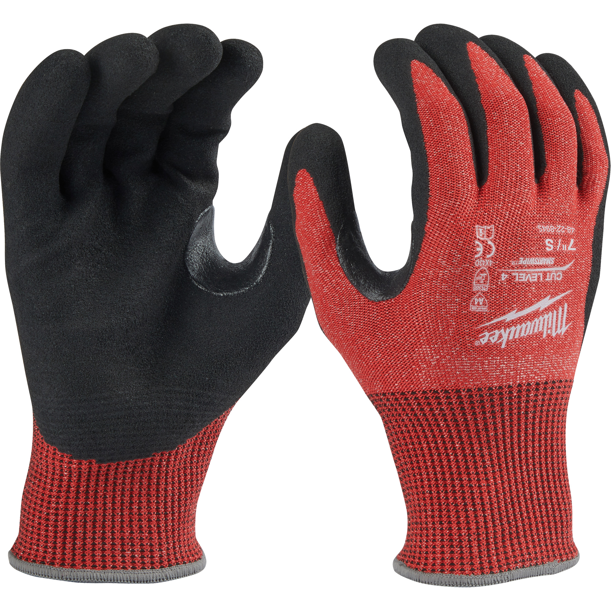 【mame24SS完売品】Lamé JerseyEvening Gloves Milwaukee 48-22-8948 Dipped Cut-Resistant Gloves, Size X-Large, 15