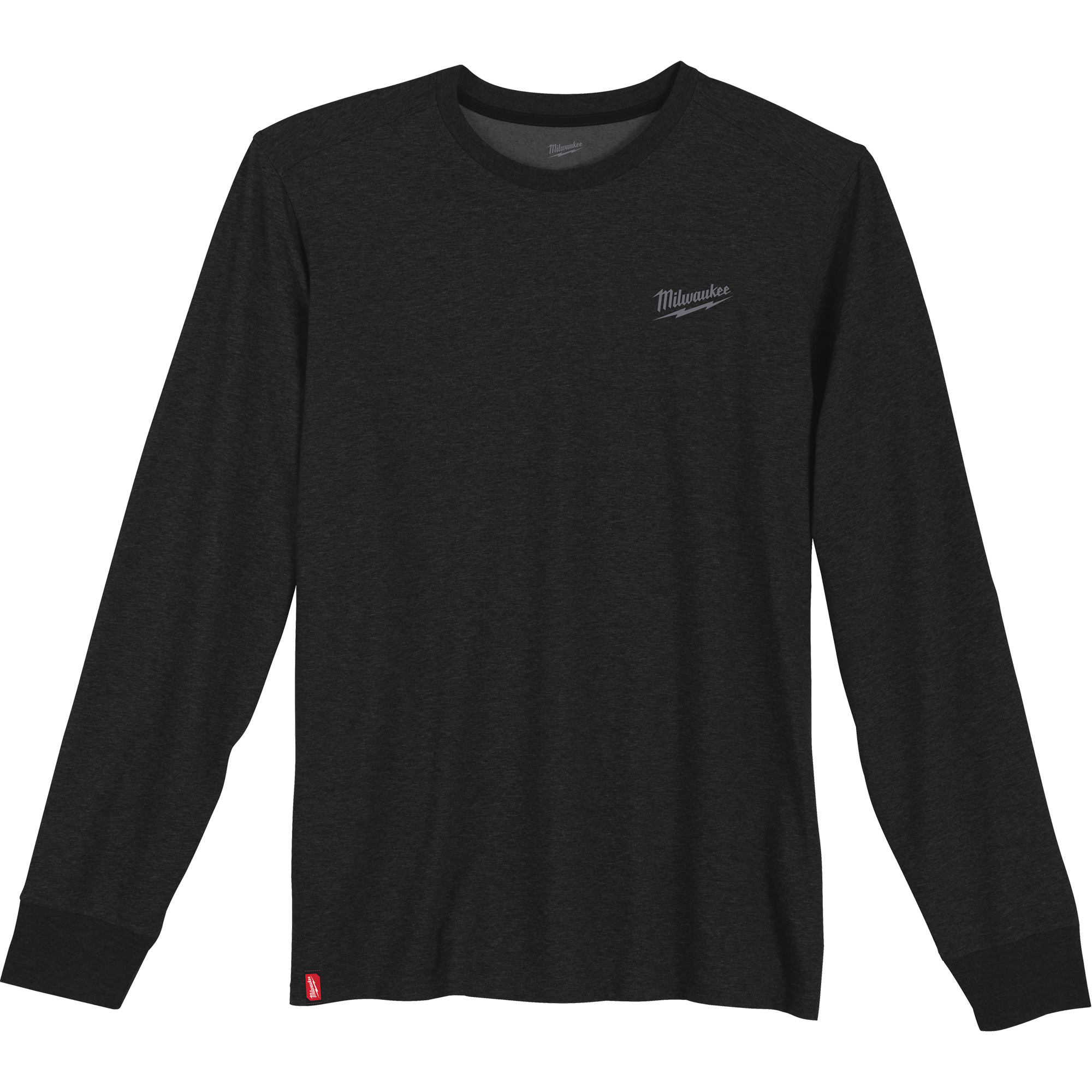 Y's LAWN T-SHIRT WITH SHIRRING DETAILS 黒 Milwaukee 604B-2X Hybrid Work Tee Shirt, Men's, 2X-Large, Black