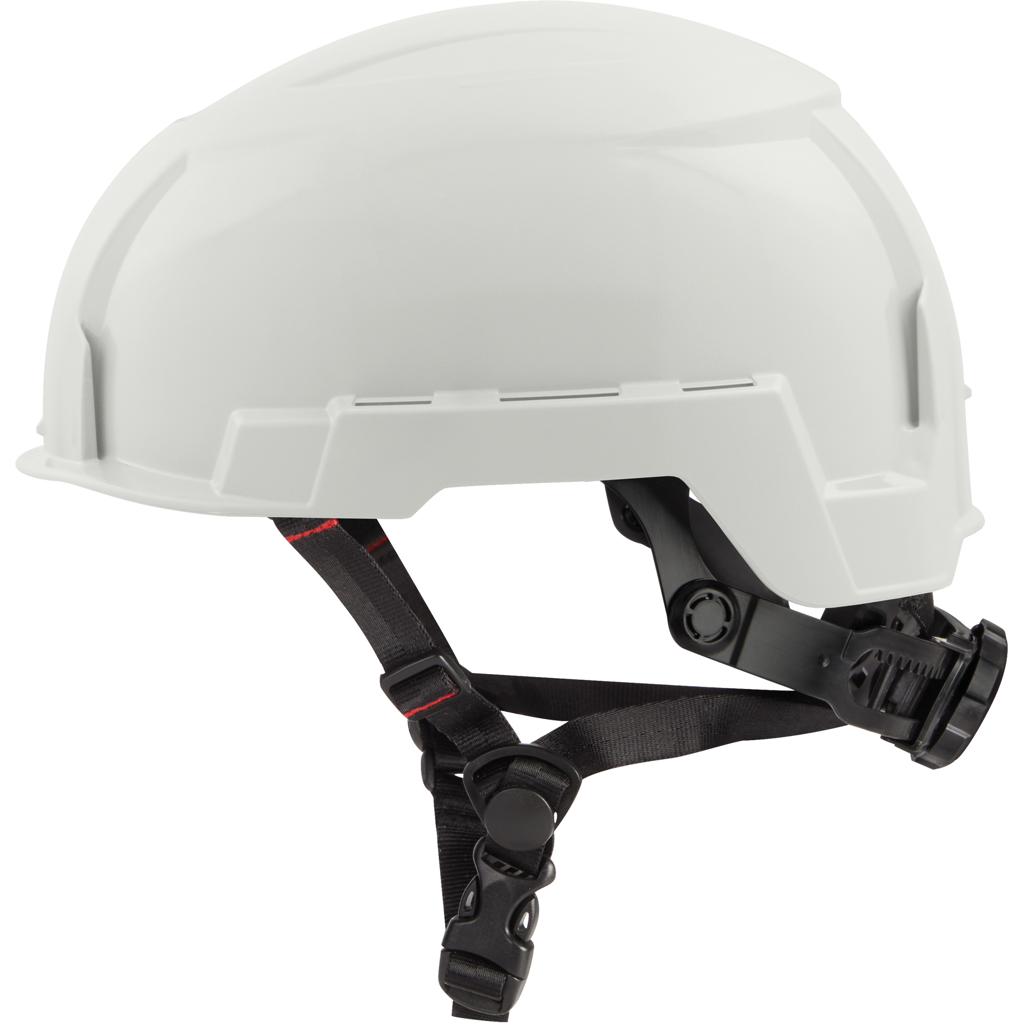 MILWAUKEE Helmet with Bolt Headlamp Mount, Ratchet, White SHA032 (4873