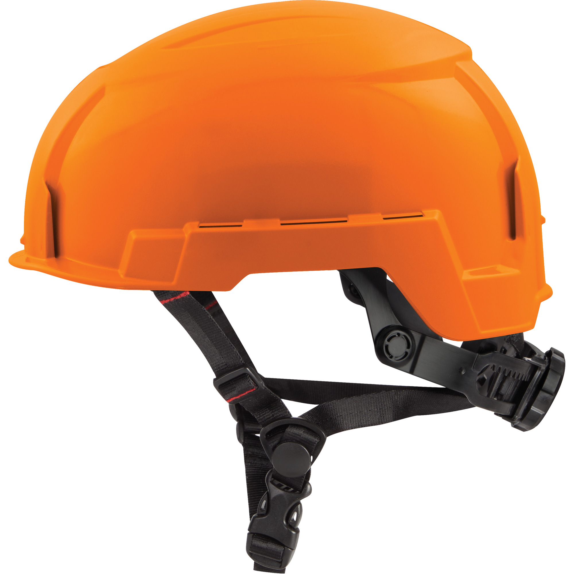 MILWAUKEE Helmet with Bolt Headlamp Mount, Ratchet, Orange SHA044 (48