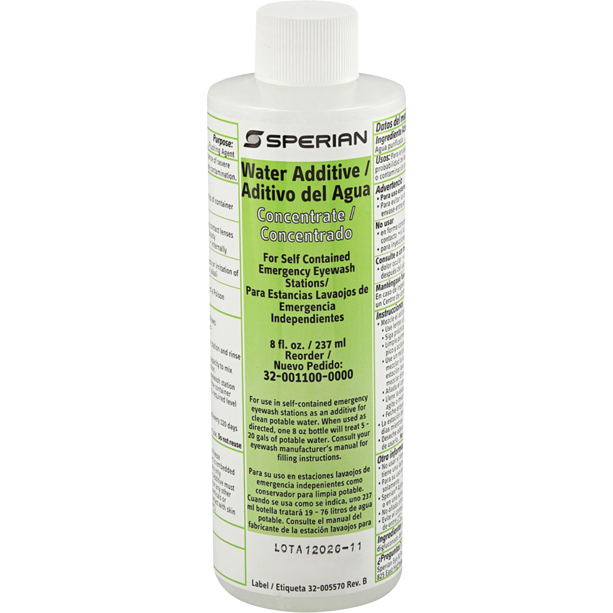 SPEAKMAN iPreserve Eyewash Water Preservative, 8 oz. SHC357 (3201100