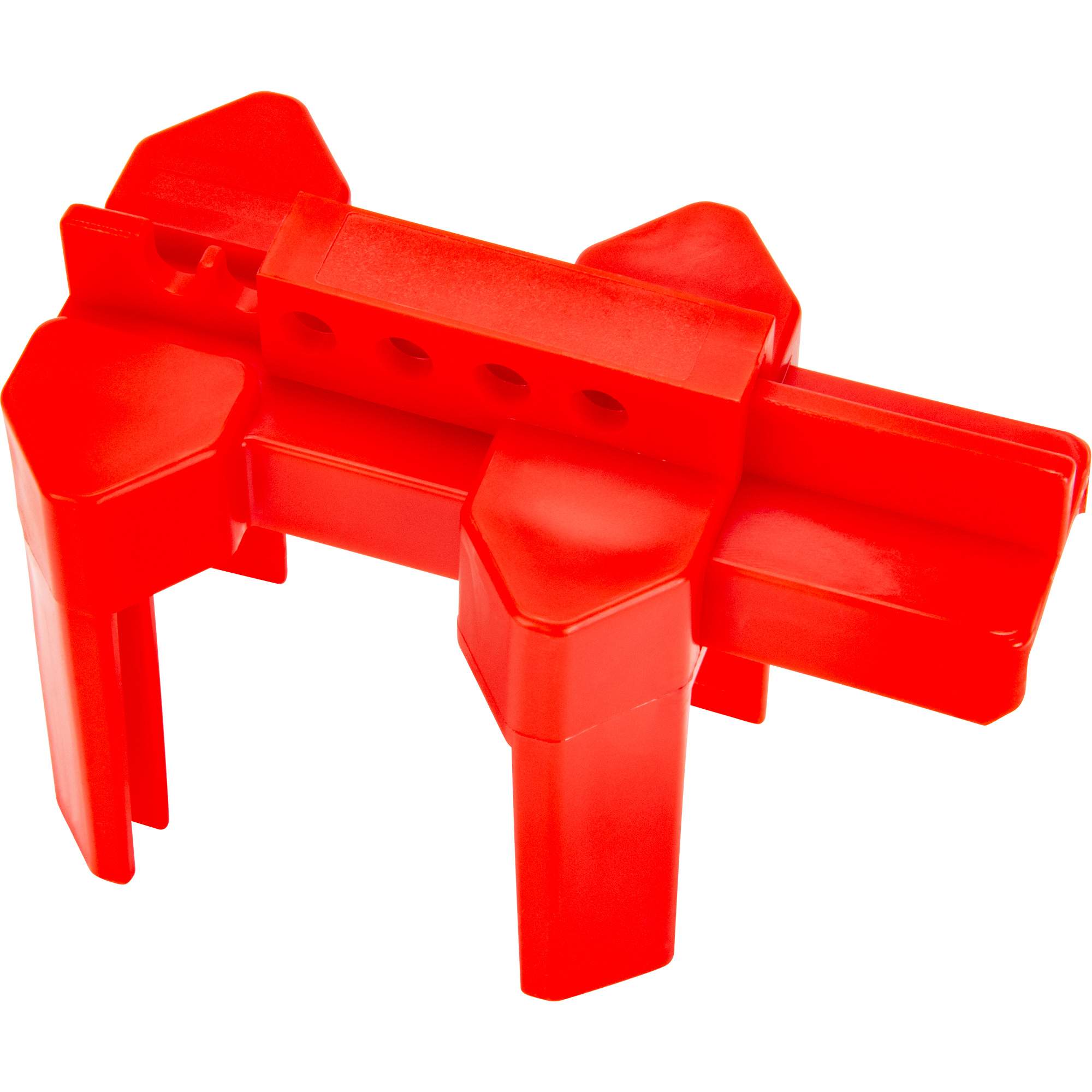 VINTORKY Dispositif De Blocage De Soupape - Verrouillage Robinet Eau Rouge ABS Pour Vanne D'Arrêt 25-64mm