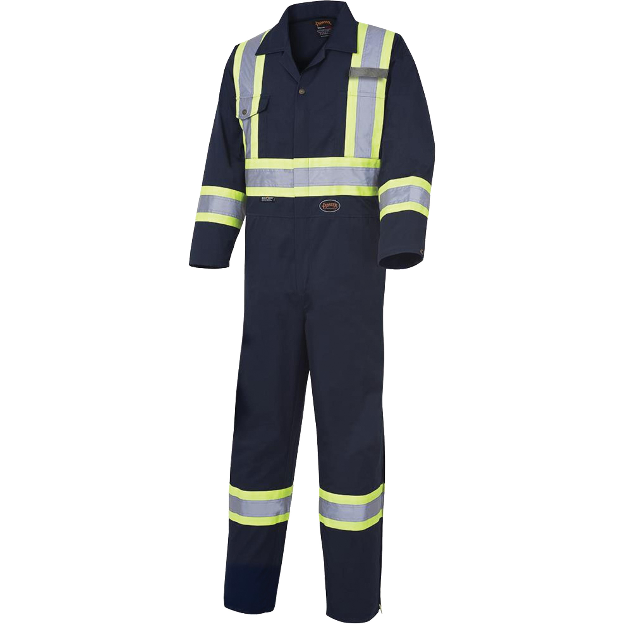 Pioneer V202068T-48 516T Coveralls, 48 (Tall), Navy Blue