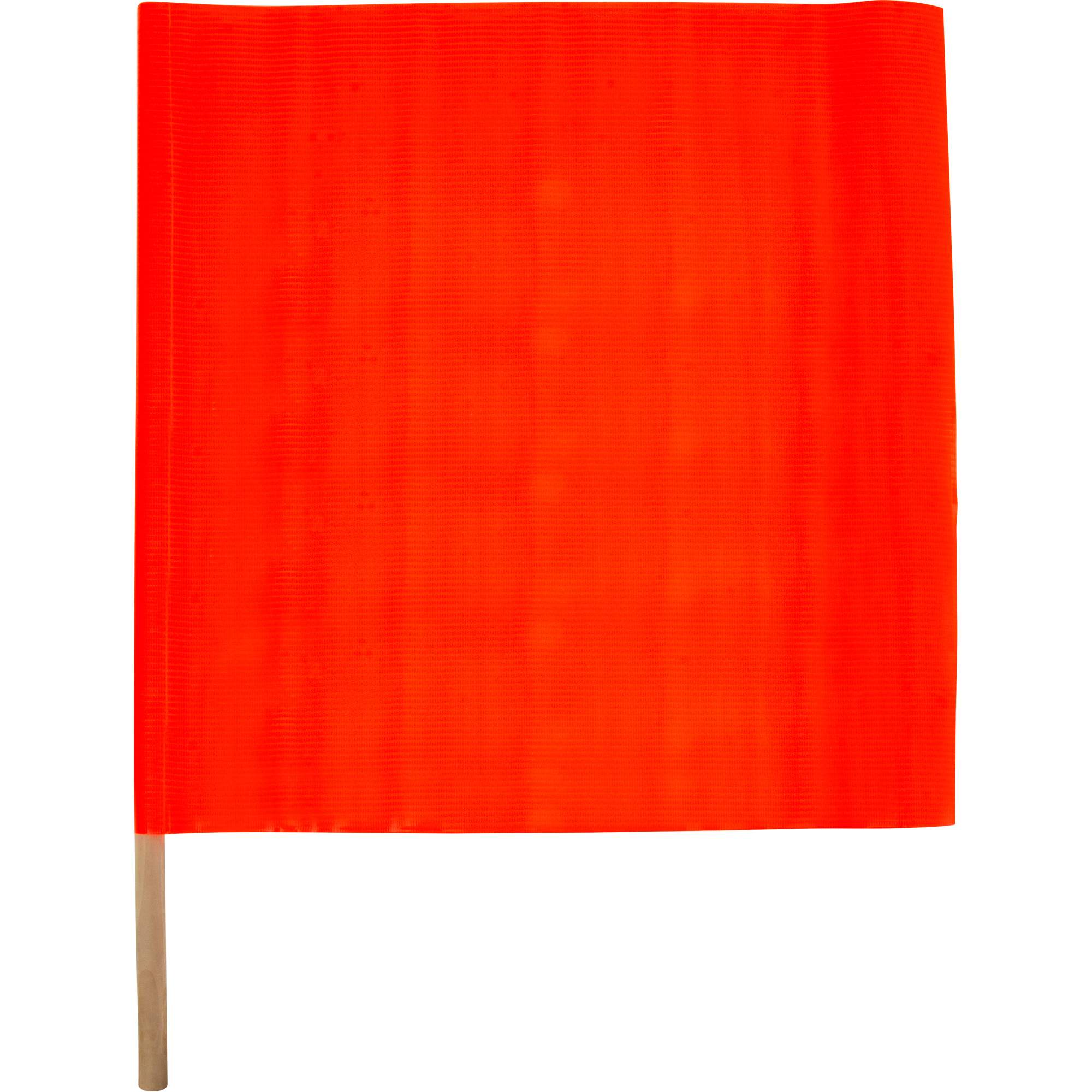 Zenith Safety Products SHL144 Traffic Safety Flag, Mesh, With Handle
