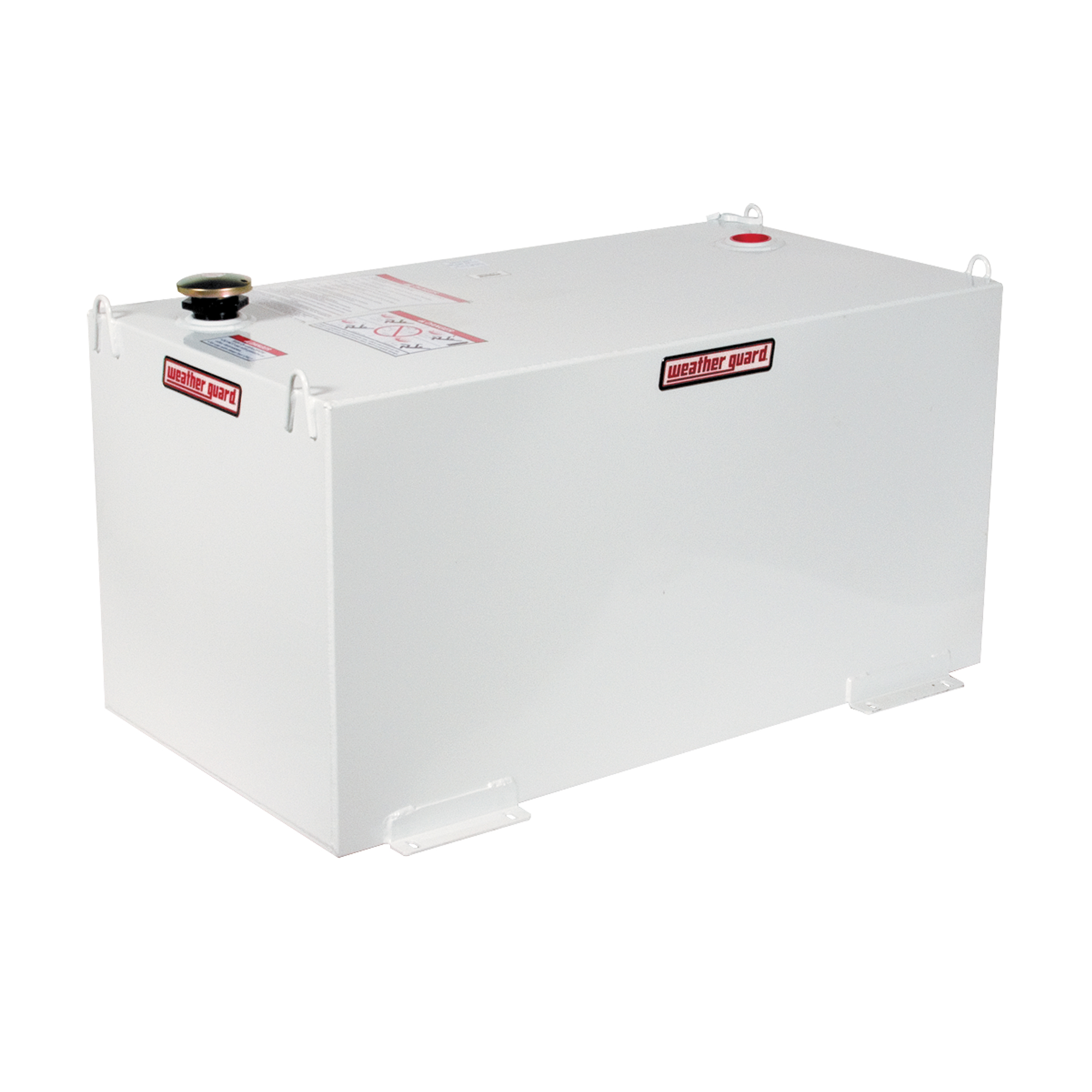 WEATHER GUARD Rectangle Truck Transfer Tank, Steel, 100 Gal. Capacity