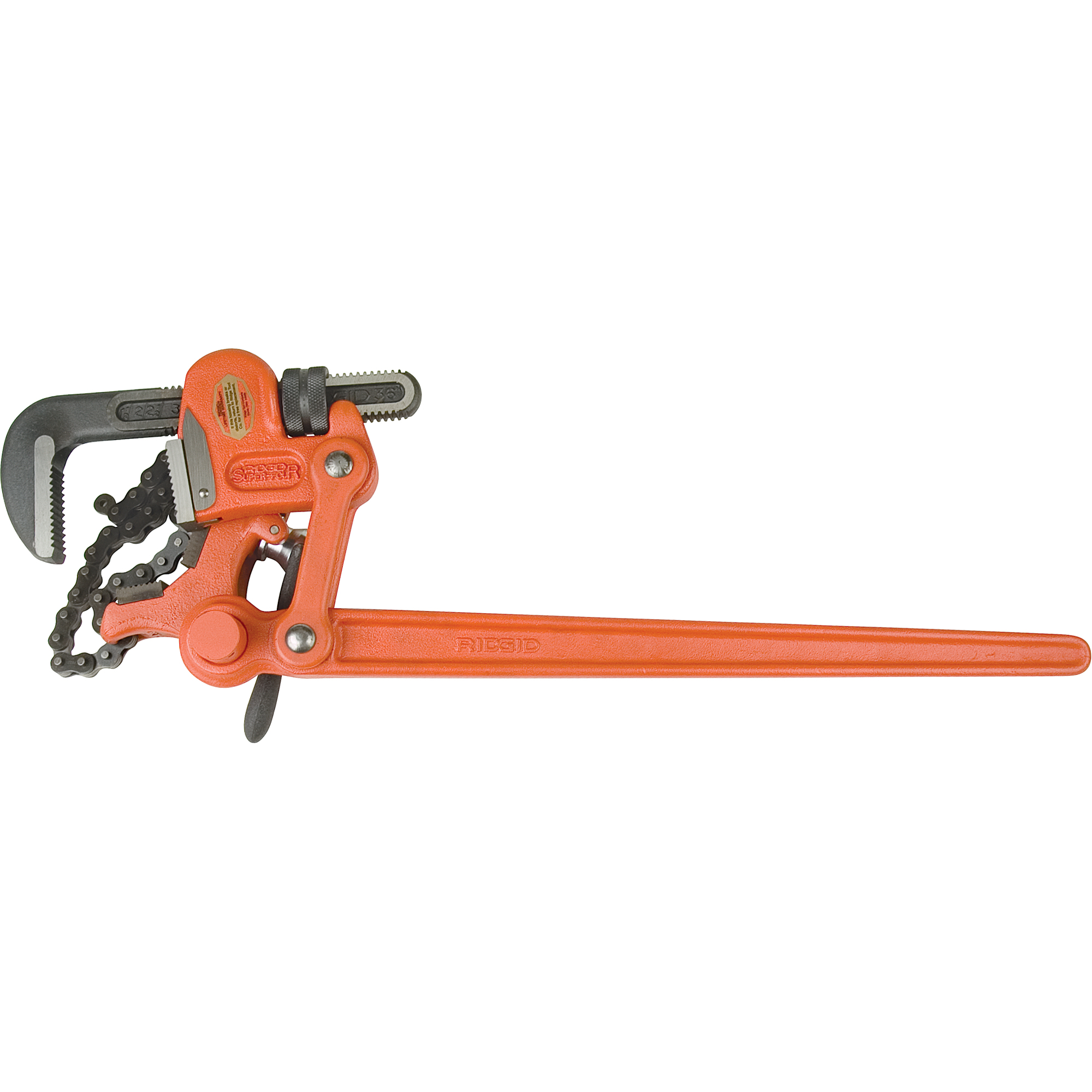 Ridgid 31380 Compound Leverage Wrench S 4A 125 mm Jaw Capacity 36 Long Powder Coated Finish