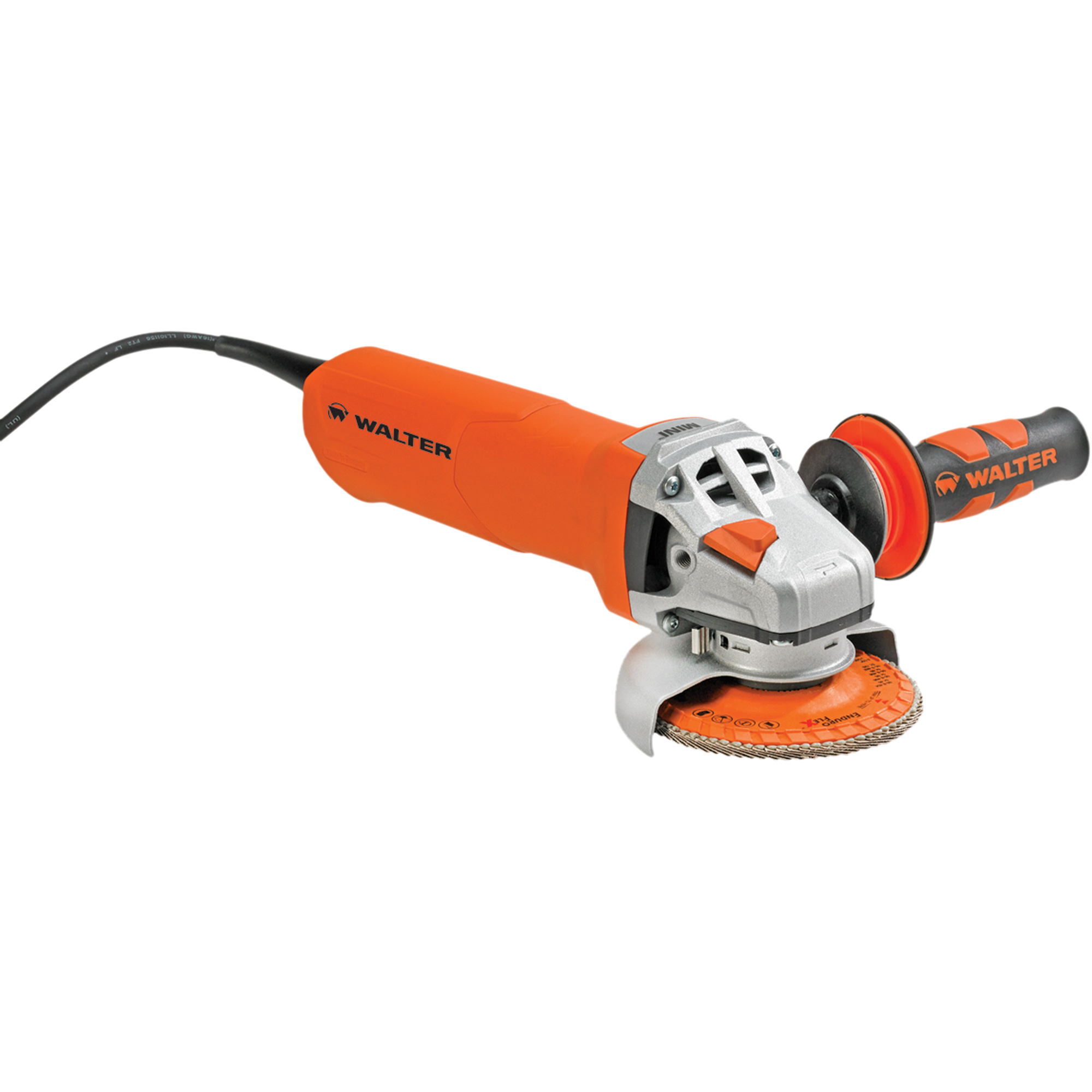 Walter Surface Technologies TLZ235 Mini Grinder with ZIP Cut Wheels,  4-1/2, 120 V, 8 A, 10000 RPM