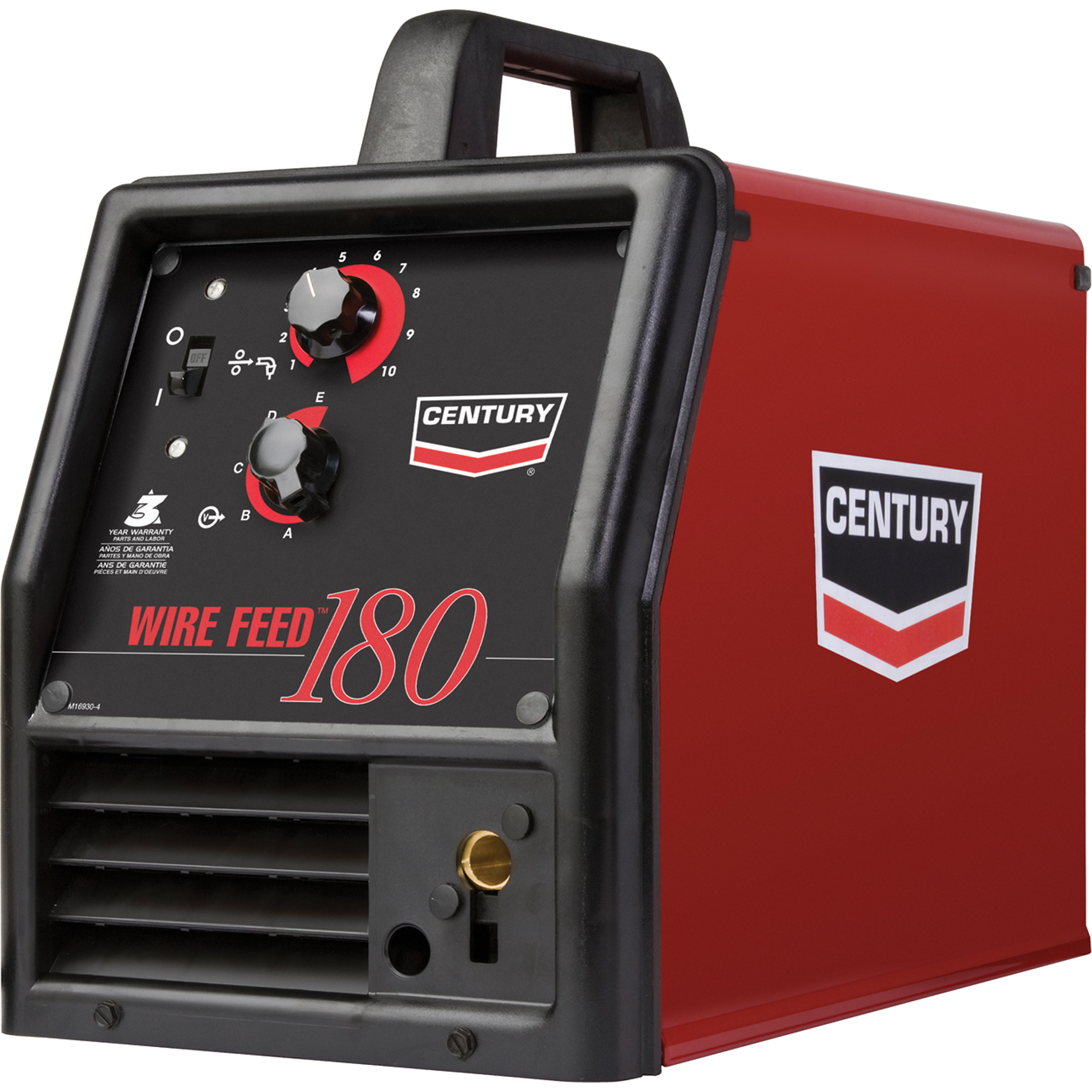 CENTURY MACHINE,FLUXCORED/MIG WIRE FEED WELDER,180 TTU559 (K27881