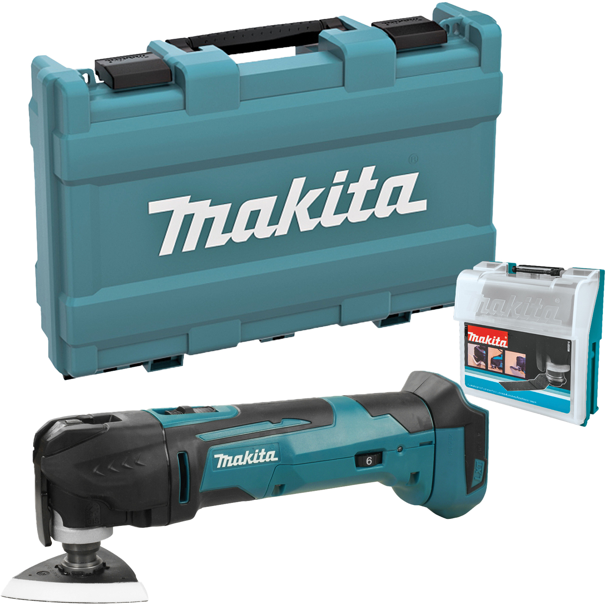 Makita DTM51ZKX7 Cordless Multi-Tool (Tool Only), 18 V, Lithium-Ion