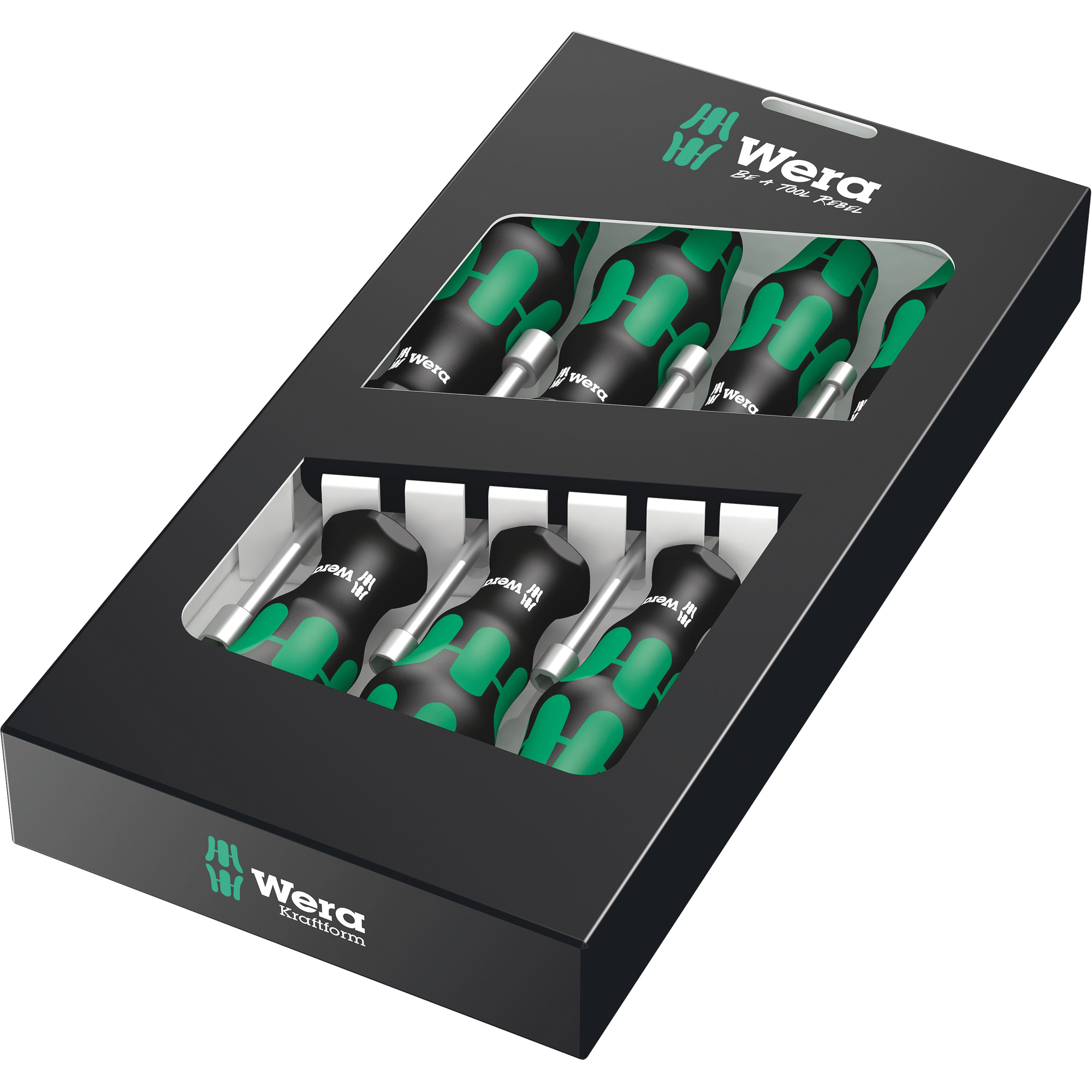 Wera Tools 5029510001 395 Series Nut driver set 6 pieces Metric