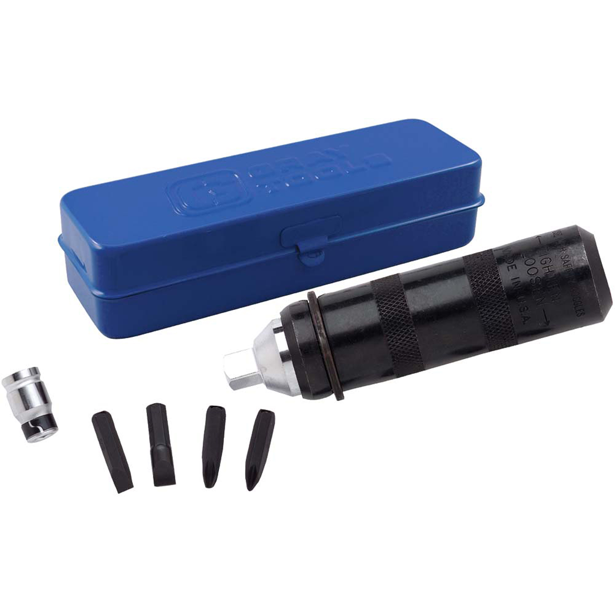 GRAY TOOLS Impact Driver & Attachment Set, 1/4" TYS001 (IMD208K) Shop