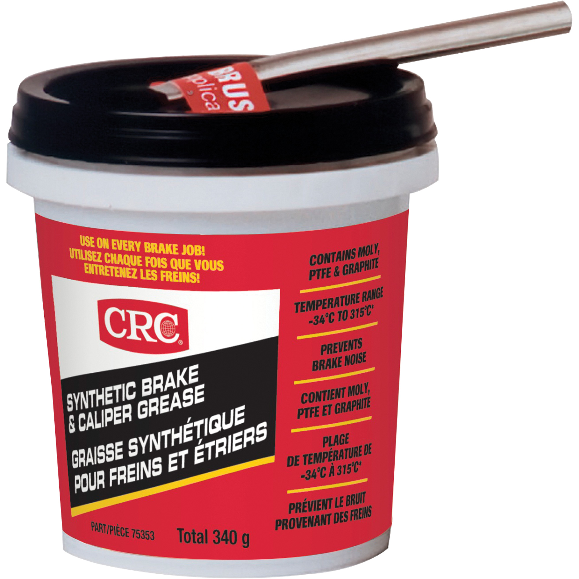 CRC Canada 1006382 Brake Caliper Synthetic Grease, 340 g, Pail