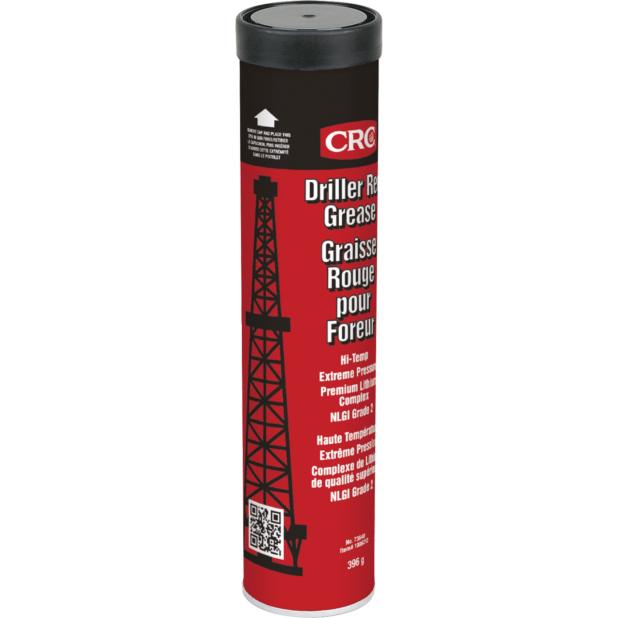 CRC CANADA Driller Red Grease Extreme Pressure Lithium Complex Grease