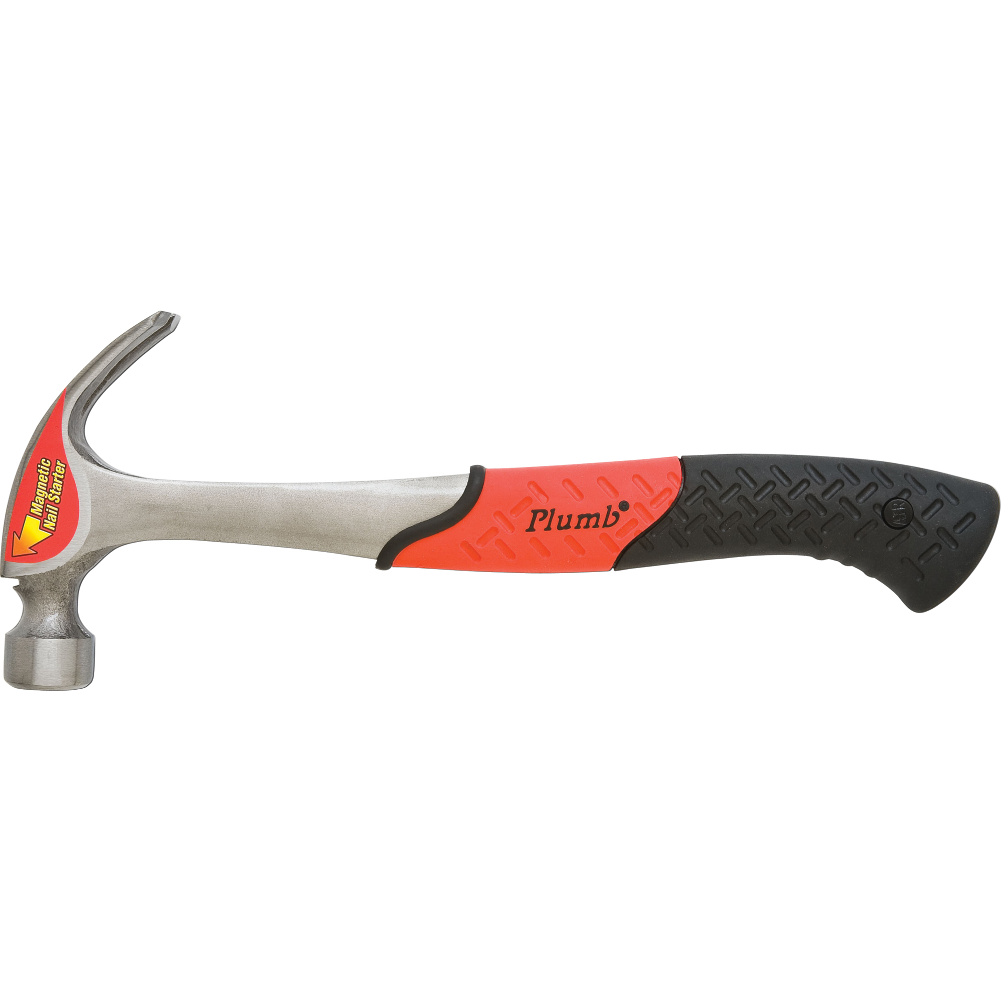 PLUMB Steel Handle Hammers SOLID STEEL ANTISHOCK PREMIUM CURVED CLAW