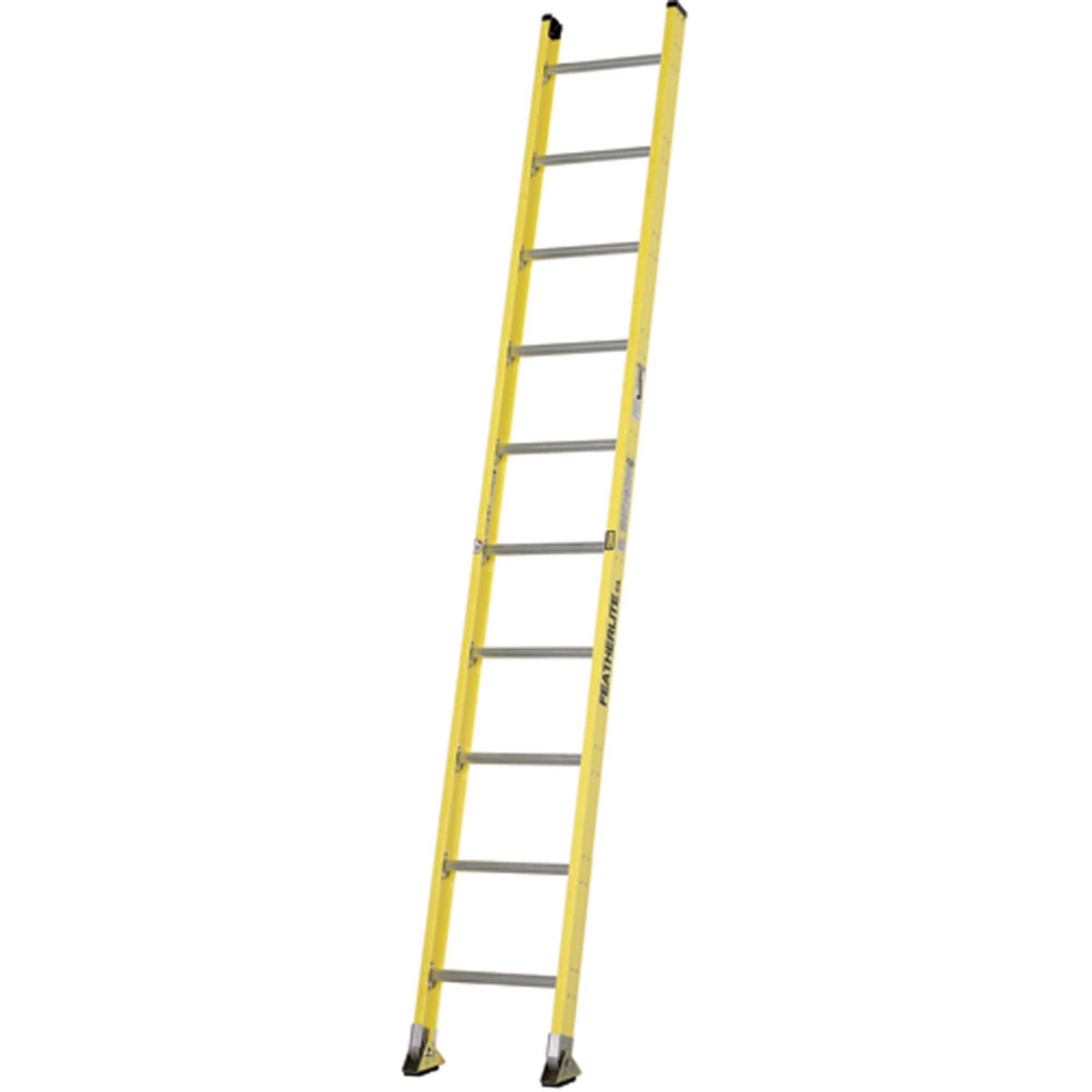 FEATHERLITE Industrial Extra HeavyDuty Straight Ladders (5600 Series) VC271 (5614D) Shop